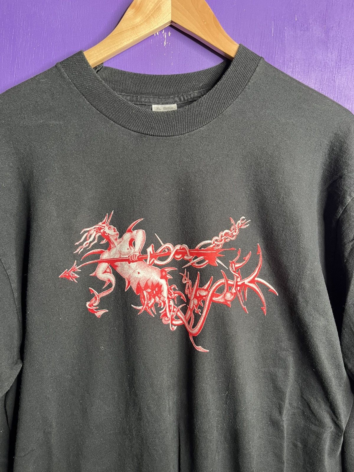 Band Tees × Vintage Vintage 90s The Mermen tour long-sleeve t-shirt Size US XL / EU 56 / 4 - 3 Thumbnail
