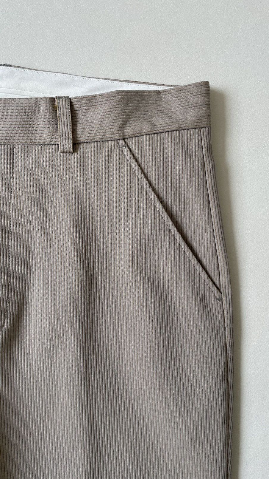 Our Legacy A/W 23 Lynx Grey Bedford Solaro Darien Pants Size US 32 / EU 48 - 8 Thumbnail