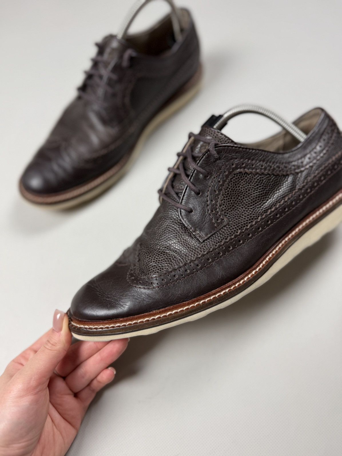 Polo Ralph Lauren Polo Ralph Lauren Men’s Oxford Leather Formal Shoes Size US 10 / EU 43 - 14 Thumbnail