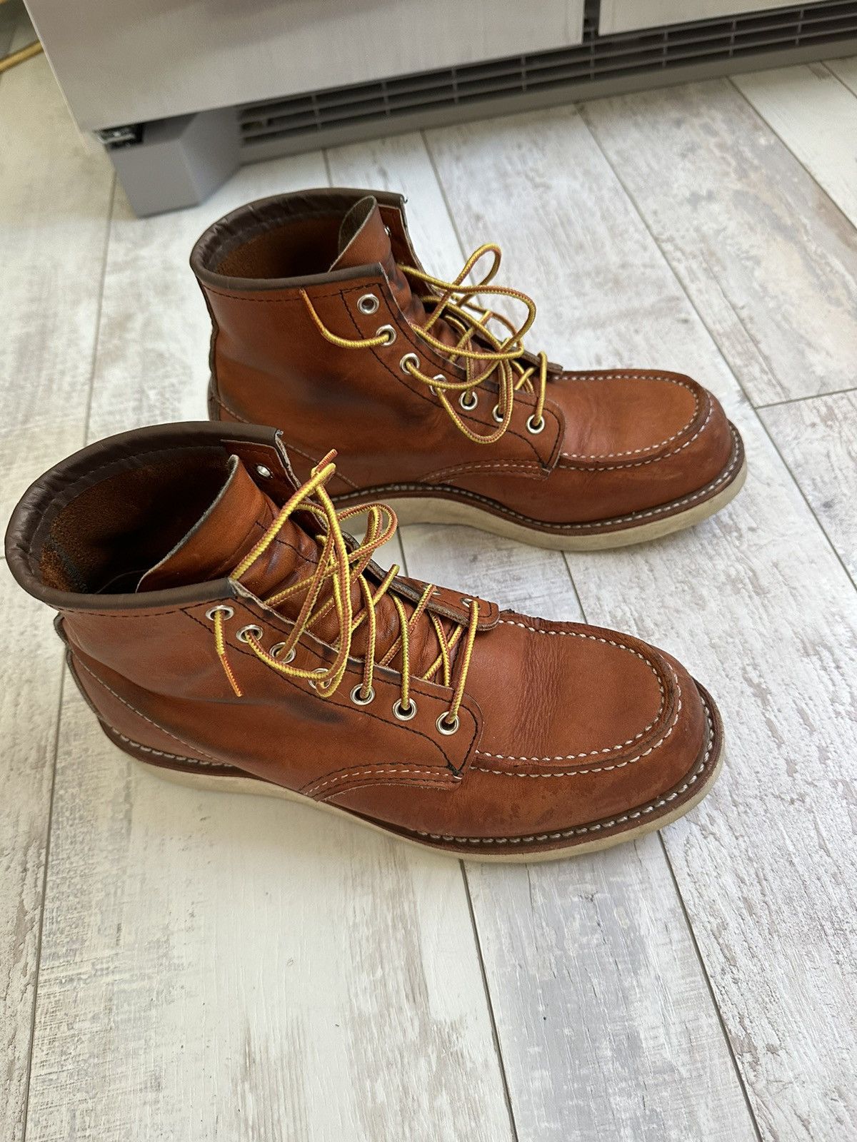 Red Wing Red wing moc toes | Grailed