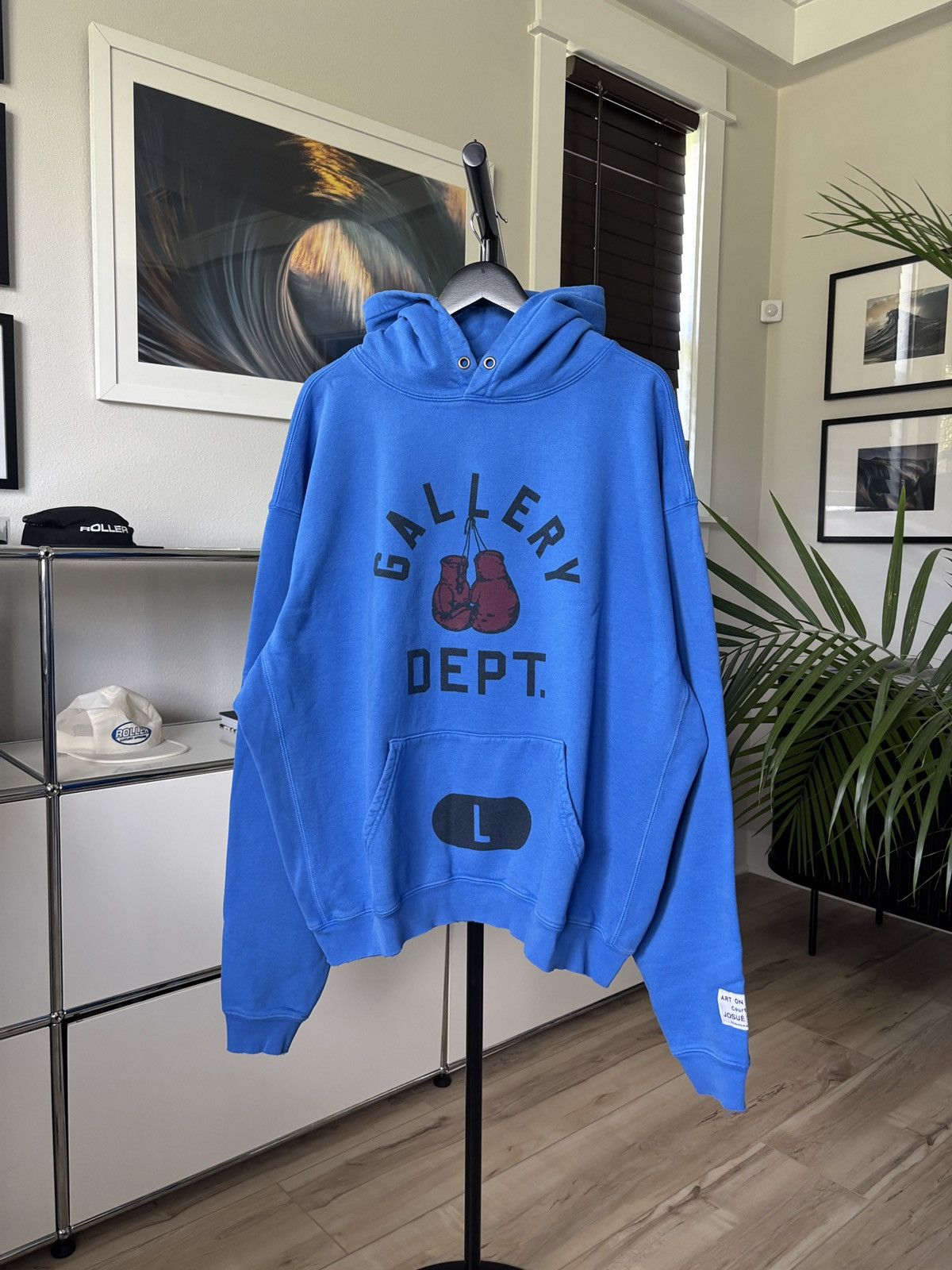 Gallery Dept. 🥊 GALLERY DEPT BOXING LOGO HOODIE Size US L / EU 52-54 / 3 - 3 Thumbnail