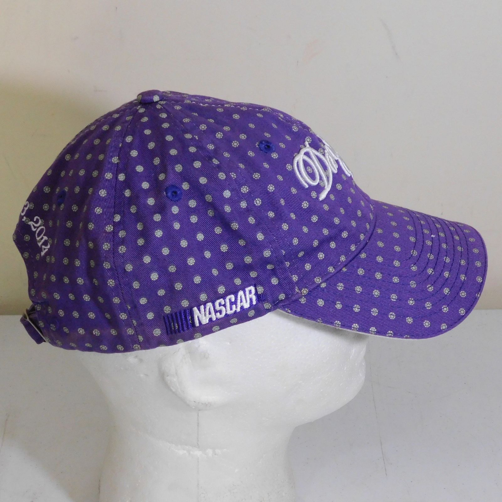 NASCAR NASCAR 2014 Daytona 500 Baseball Hat Cap Purple Adjustable Size ONE SIZE - 3 Thumbnail