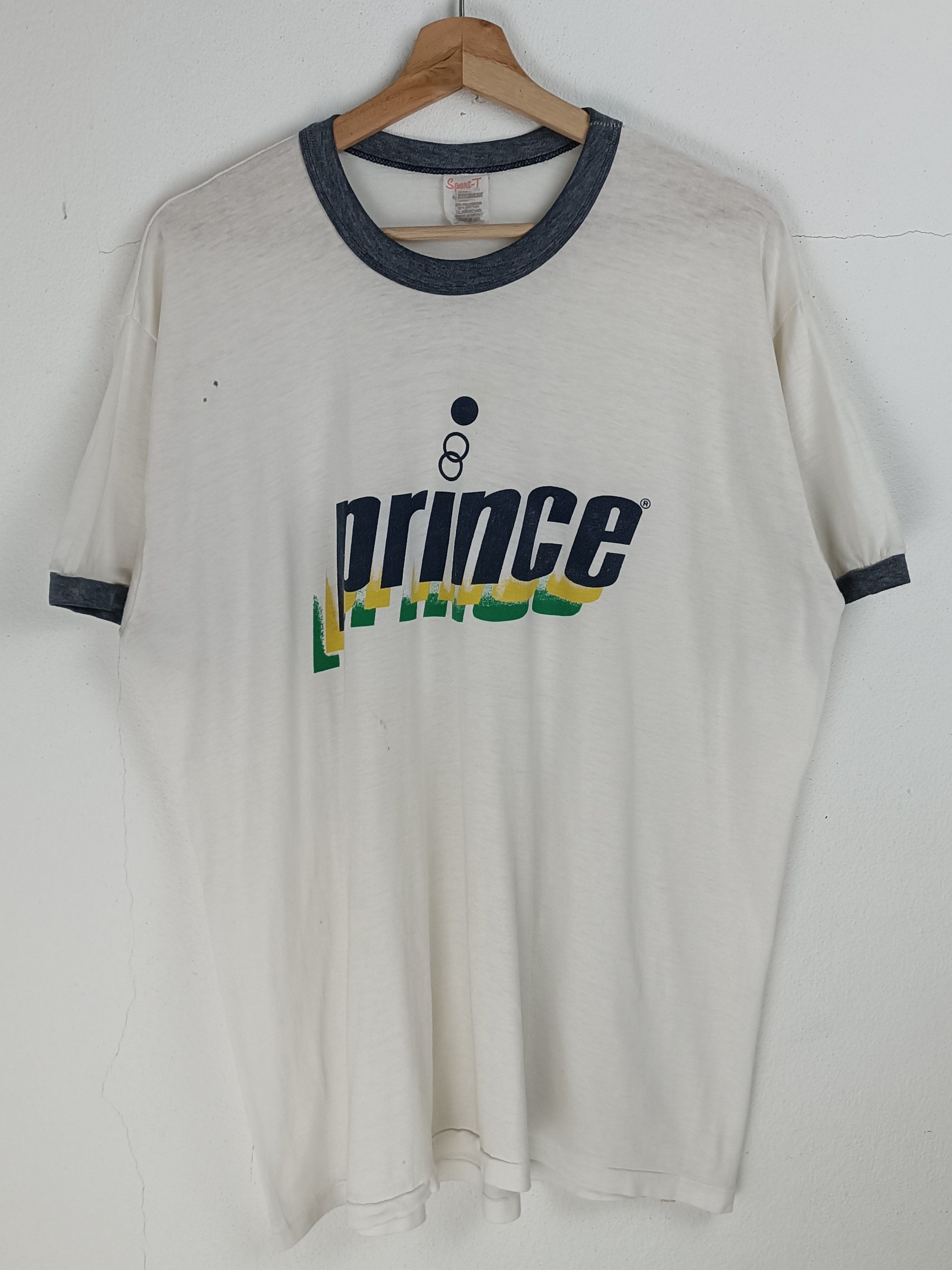 Vintage THRASHED FADED VINTAGE 80'S PRINCE VERY RARE PUNK GRUNGE Size US XL / EU 56 / 4 - 3 Thumbnail