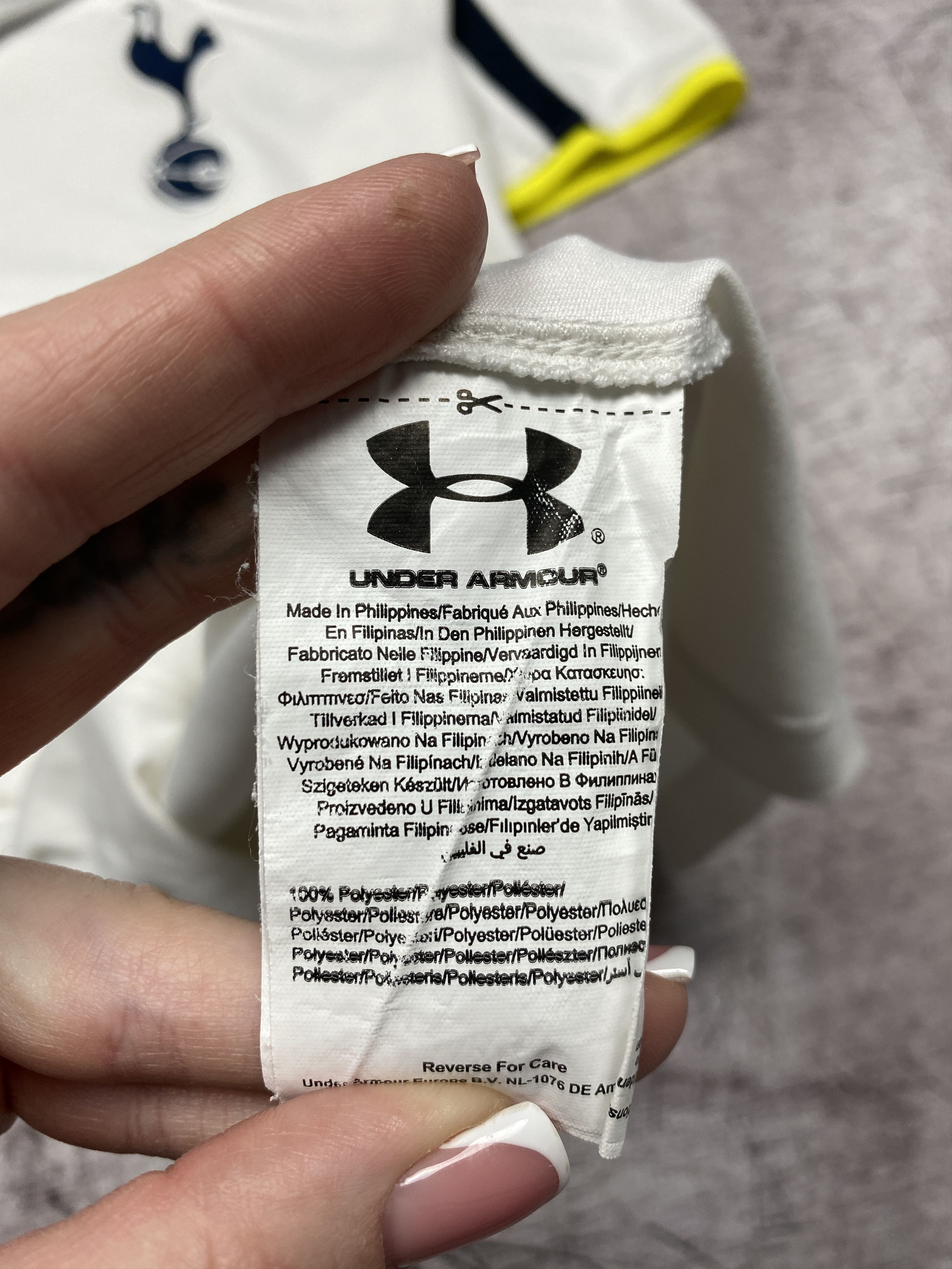 Under Armour Under Armour Tottenham Hotspur Soccer Jersey T-Shirt Size US S / EU 44-46 / 1 - 8 Thumbnail