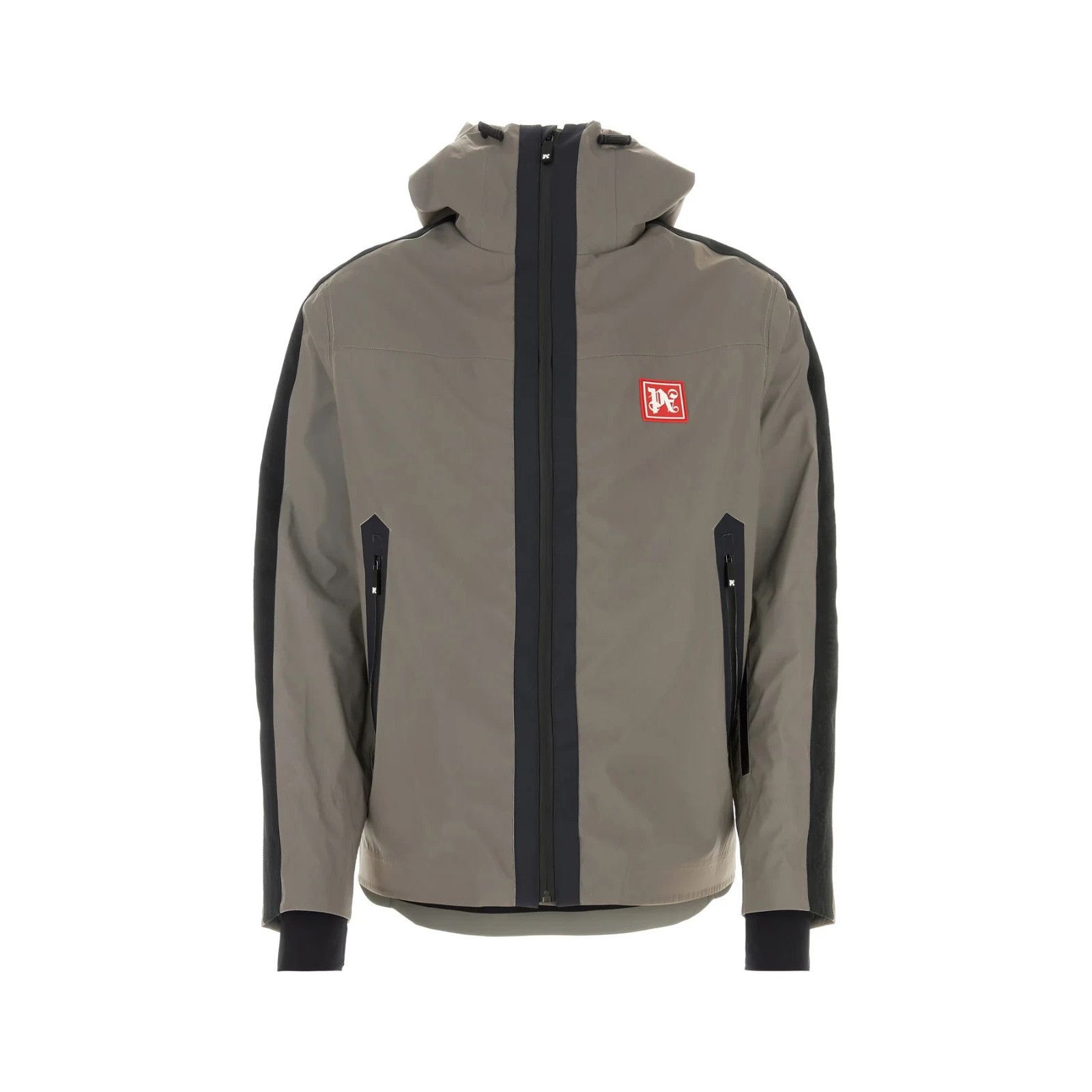 Palm Angels PALM ANGELS Silver Polyester Ski Jacket New & Authentic (Men Size US M / EU 48-50 / 2 - 1 Thumbnail