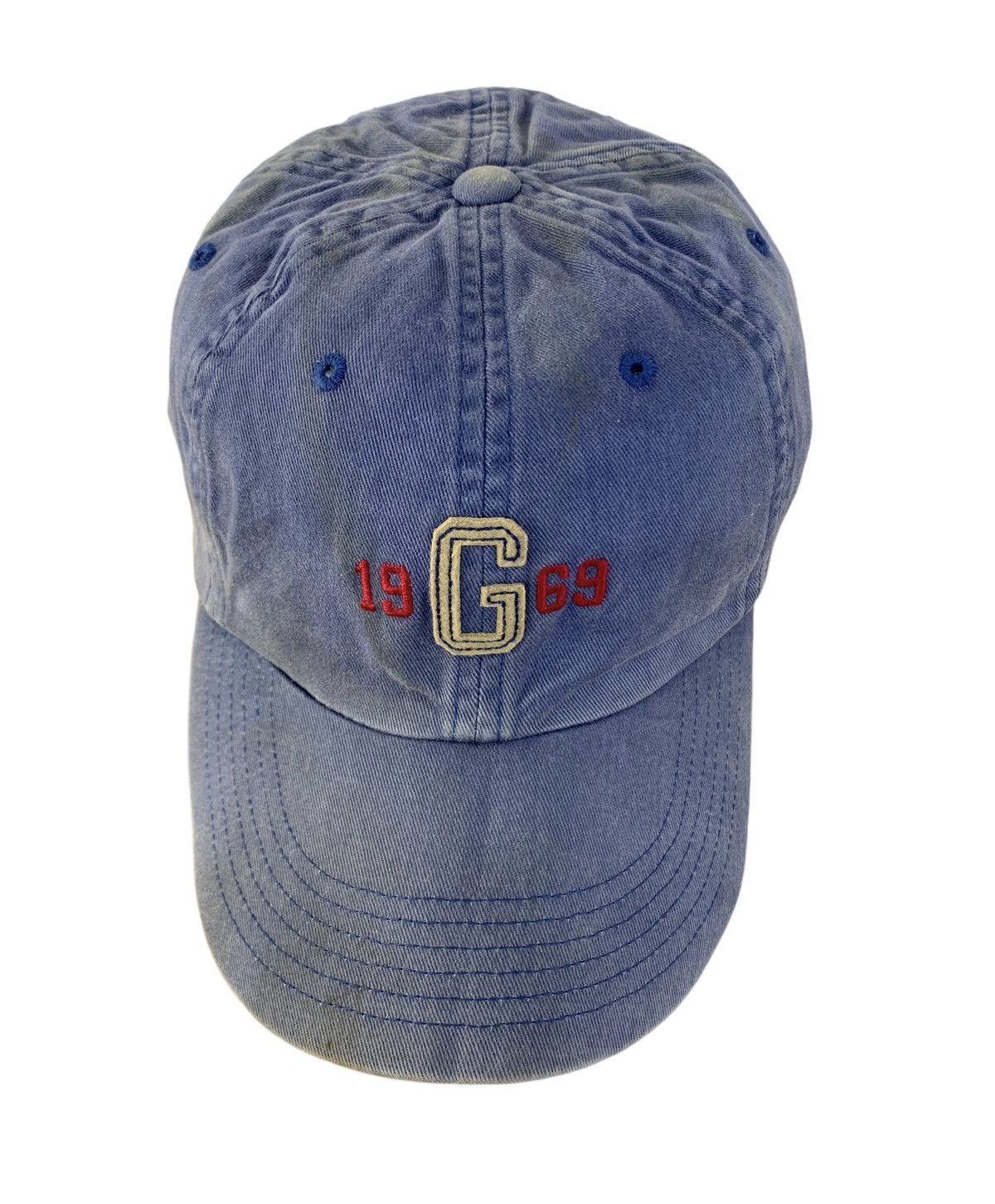 Gap Gap 1969 6 Panel Khakis Cap Spell Out Logo Adjustable Zip Size ONE SIZE - 1 Thumbnail