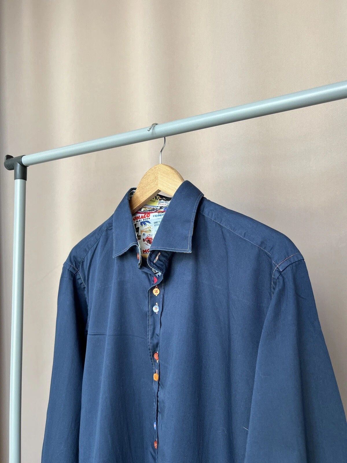 Other Claudio Lugli Car Print Button Down Shirt Men’s Size L/XL Size US XL / EU 56 / 4 - 4 Thumbnail