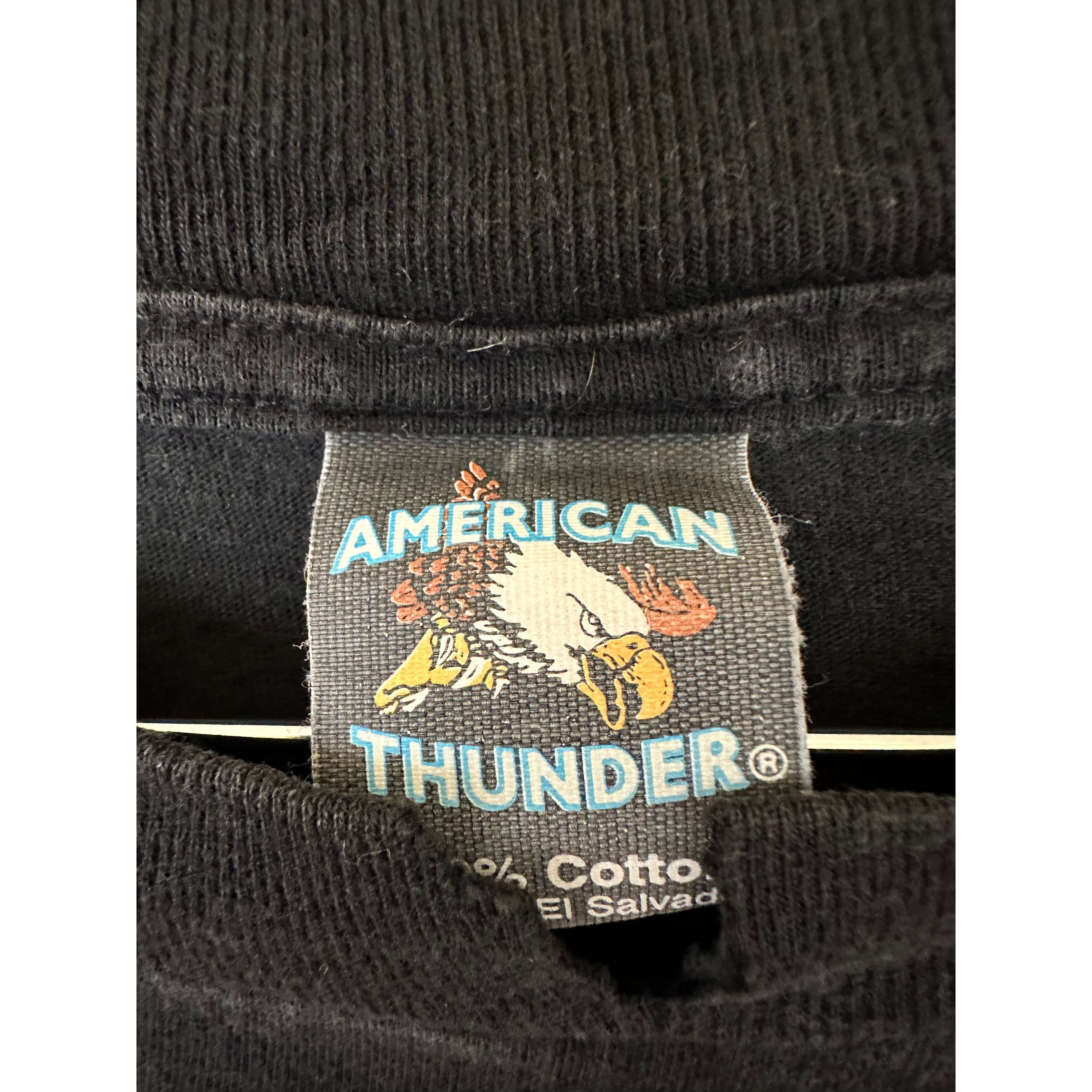 Vintage VINTAGE USA THUNDER RIDE THE BEST AOP MOTORCYCLE TEE Size US XL / EU 56 / 4 - 3 Thumbnail