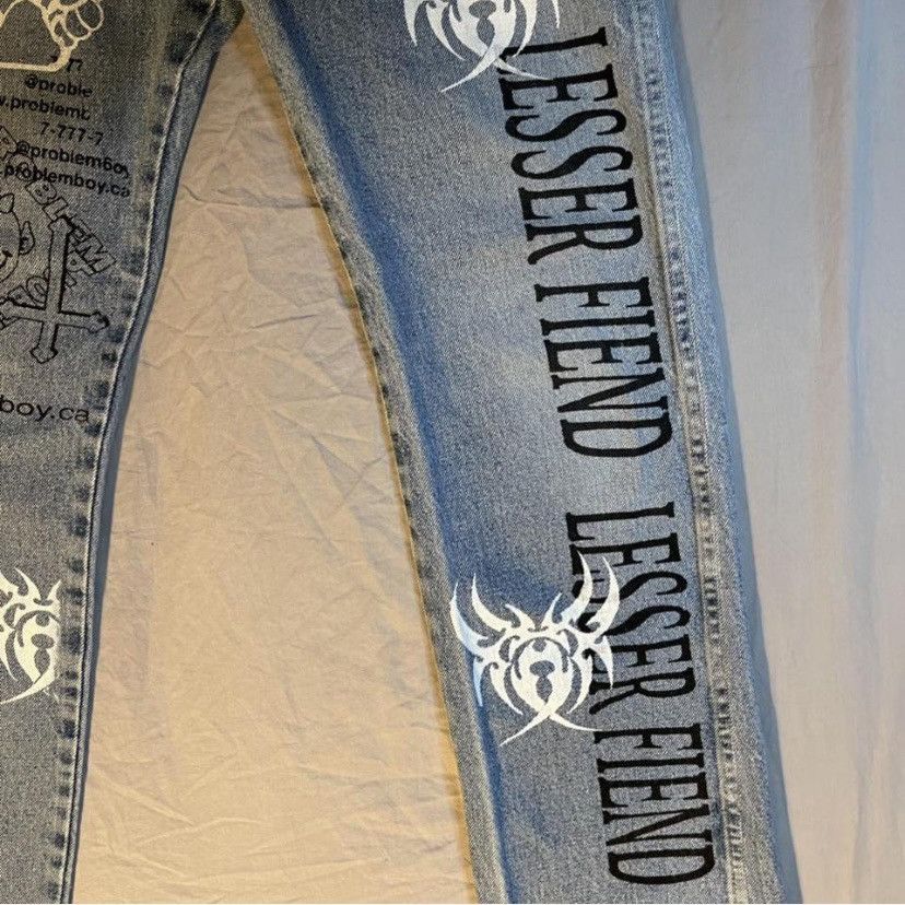 Other × Vintage Authentic Problem Boy (Problem6oy) Jeans Size US 29 - 2 Thumbnail