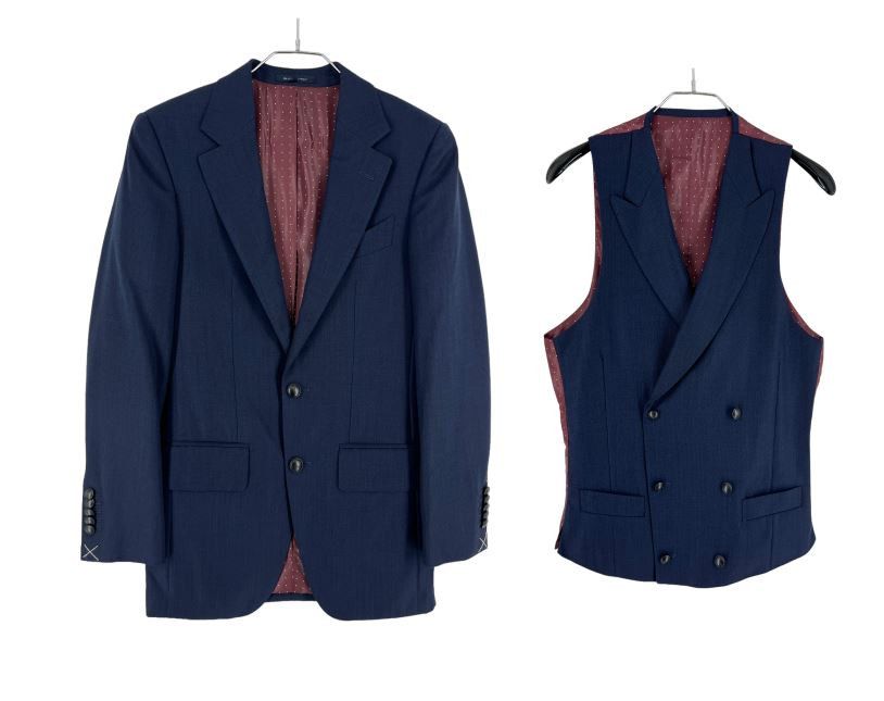 Suitsupply Washington Wool Formal Blazer Waistcoat Suit EU:42;UK/US:32R Size 34R - 1 Thumbnail
