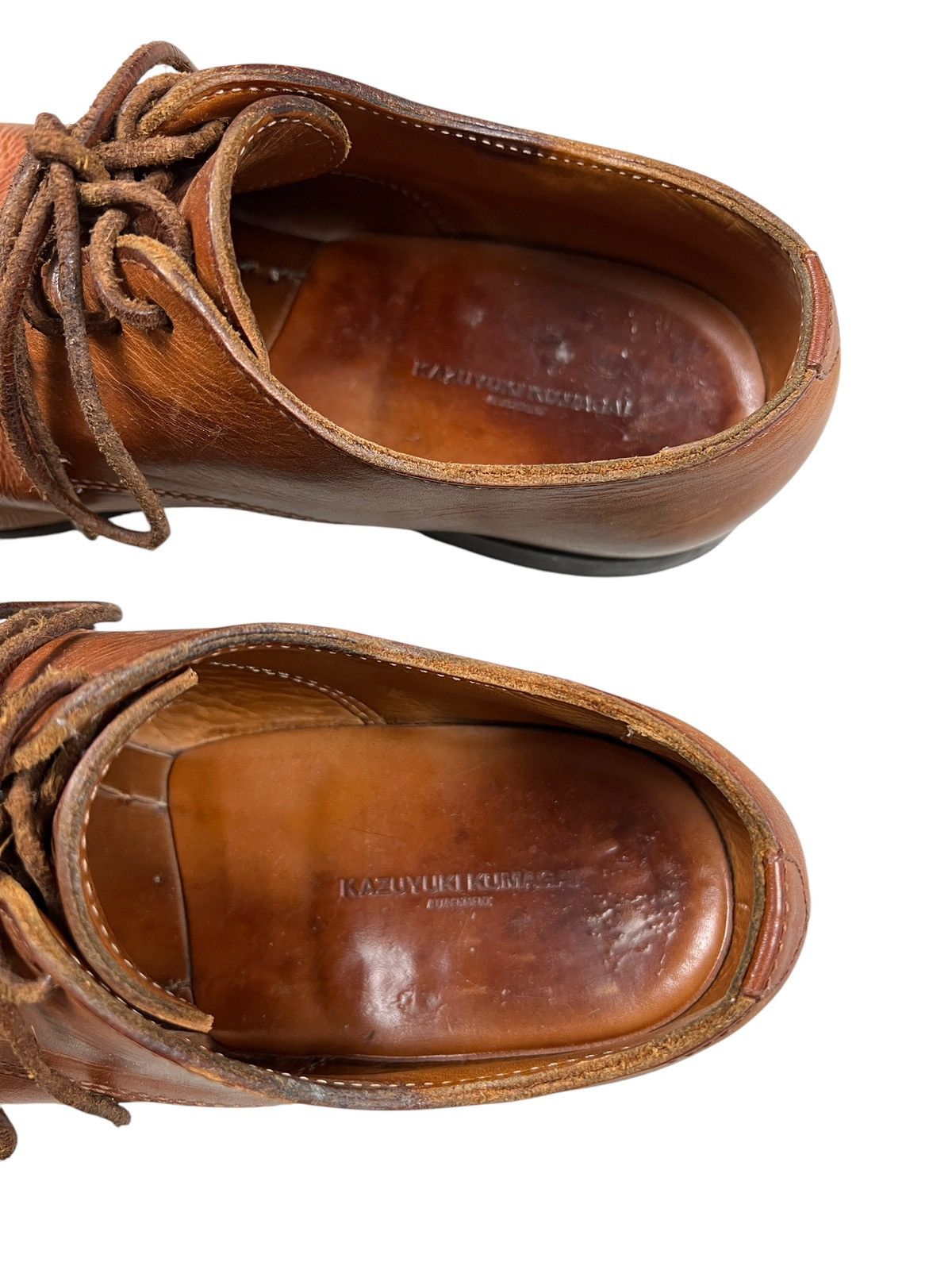 Attachment × Japanese Brand × Kazuyuki Kumagai Attachment Kazuyuki Kumagai Attachment Guidi Fiore Leather Shoes Size US 8 / EU 41 - 8 Thumbnail