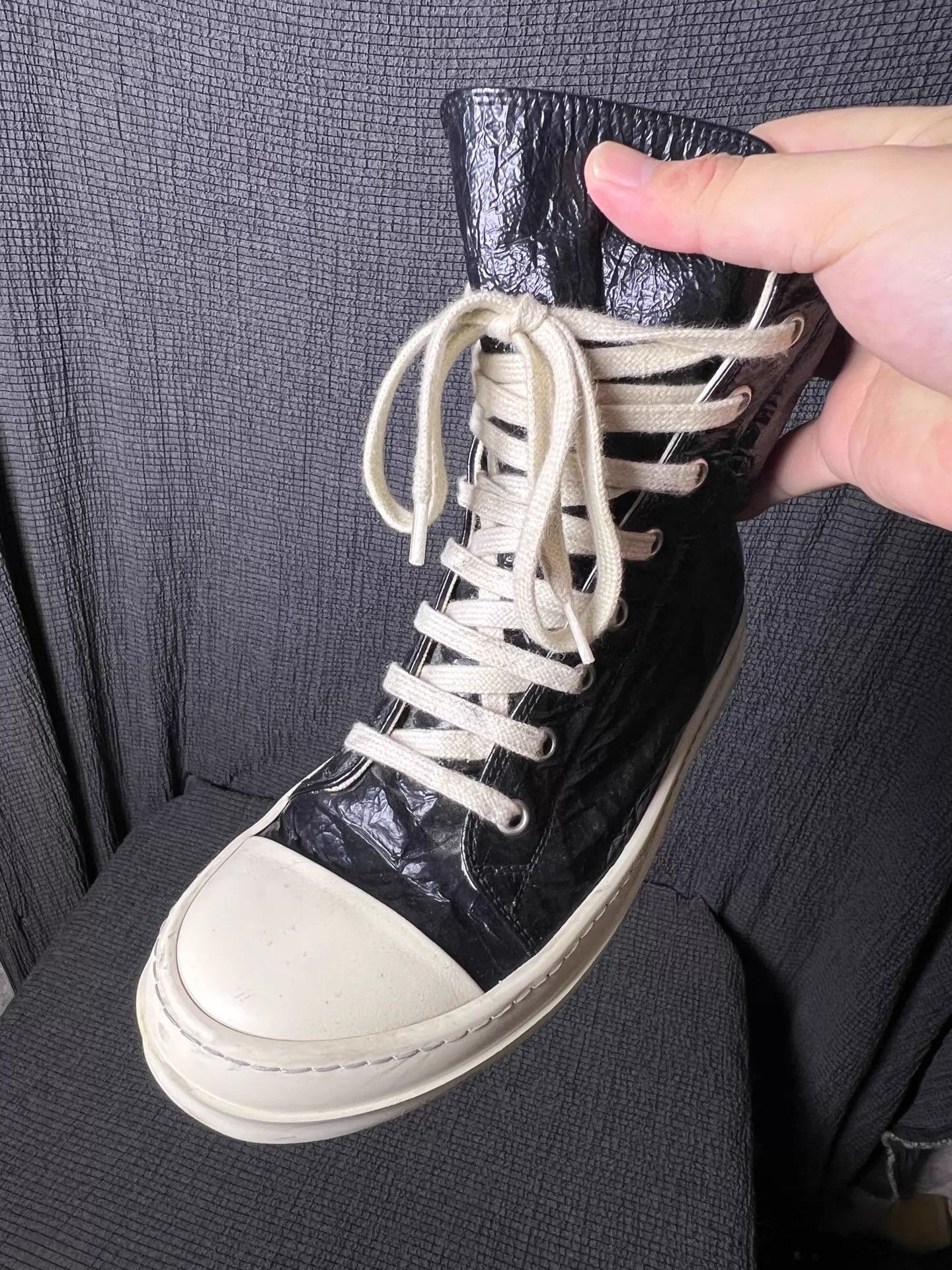 Rick Owens Rick Owens 25ss Tin-Paper Porous Big Converse 36-37 Size US 5.5 / IT 35.5 - 6 Thumbnail