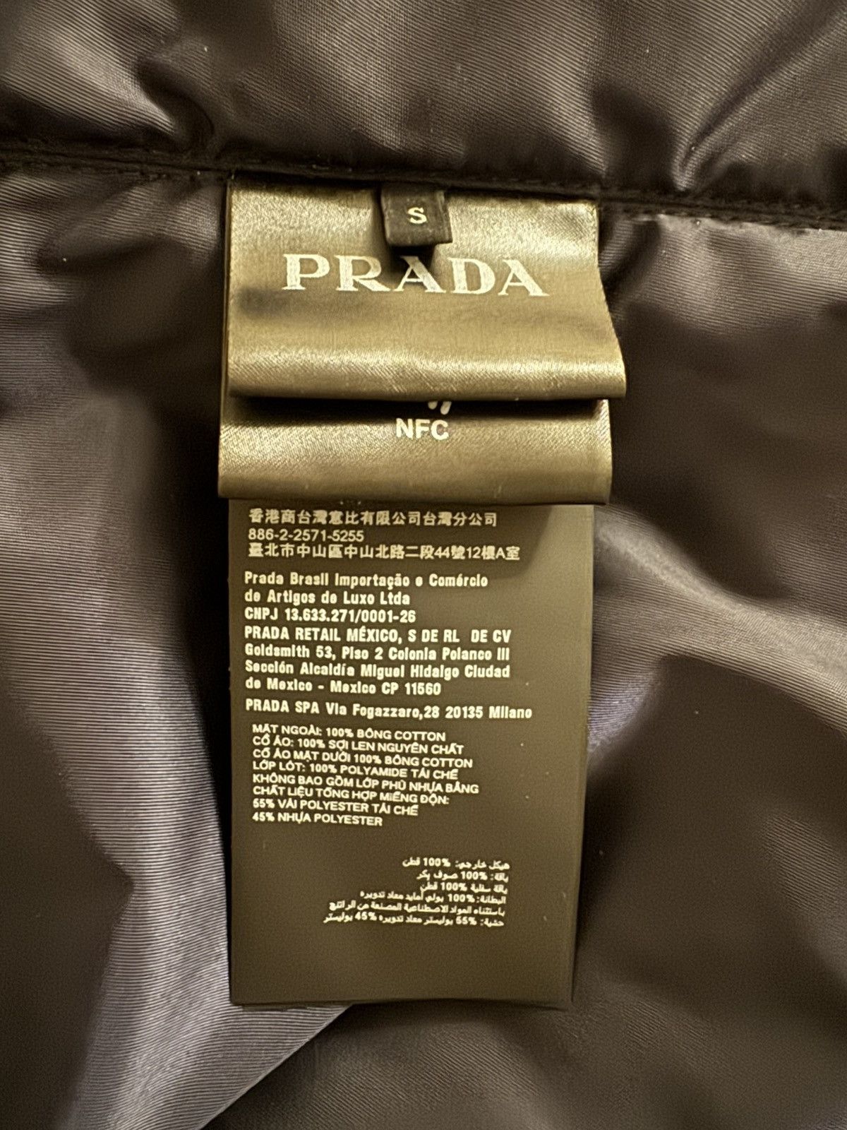 Prada Prada White Cotton Jacket Size US S / EU 44-46 / 1 - 6 Thumbnail