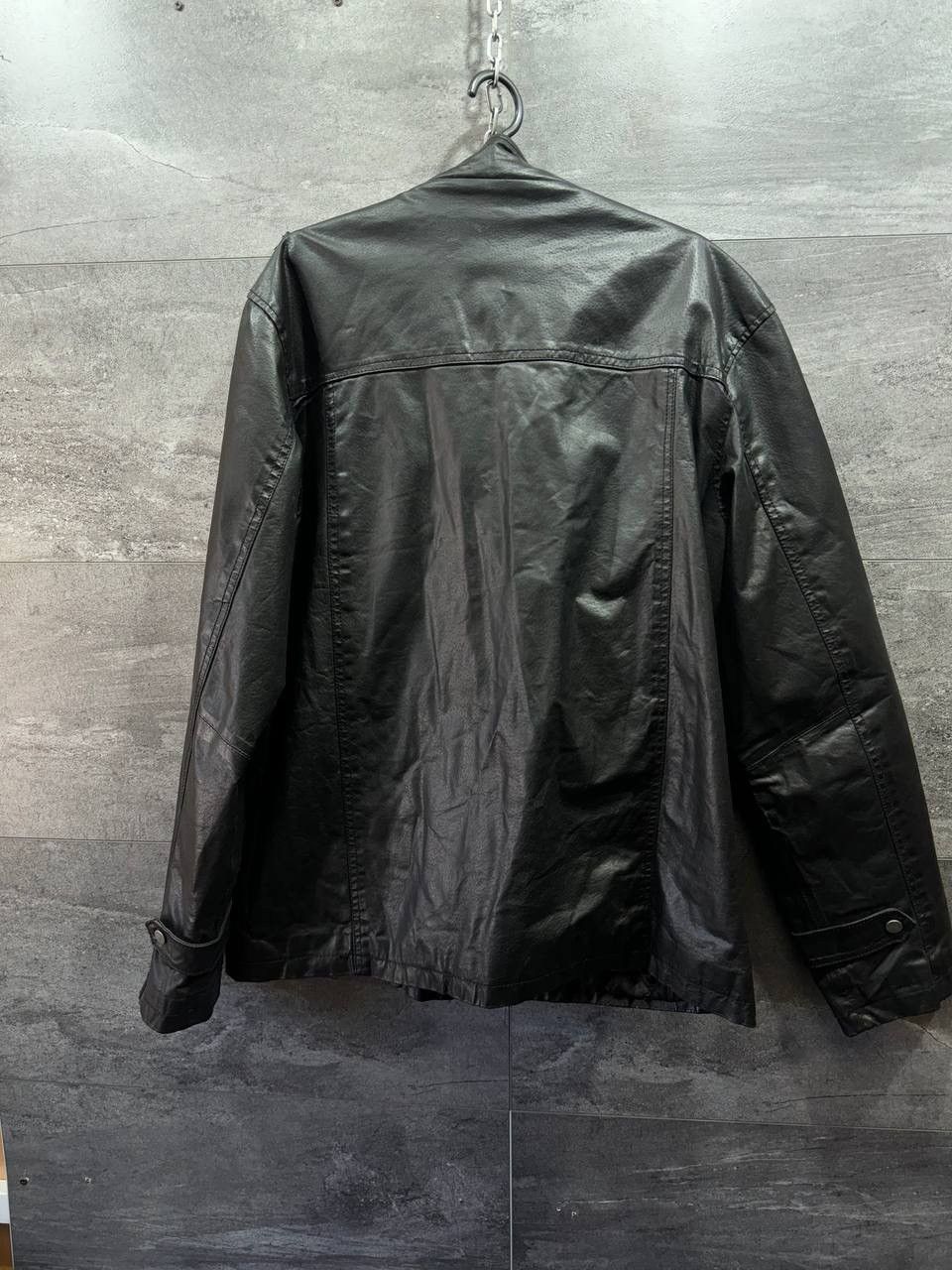 Other Barneys Originals Men's Multipocket Black Leather Jackets Size US XL / EU 56 / 4 - 6 Thumbnail