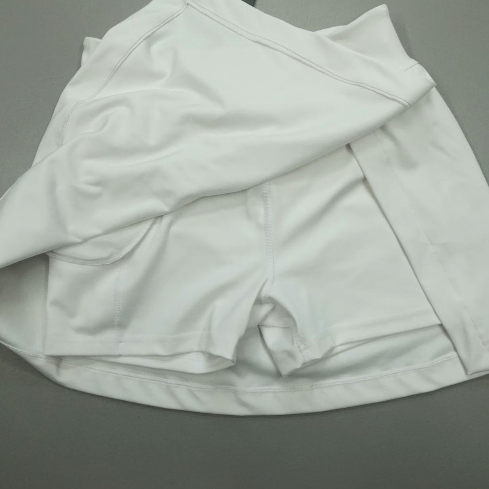 Adidas Adidas ULTIMATE 365 Faux Classic Wrap Skort Women's M White Skort Short Wrap Pockets Activewear Tennis Summer Athleisure Womens Size M White Size ONE SIZE - 3 Thumbnail