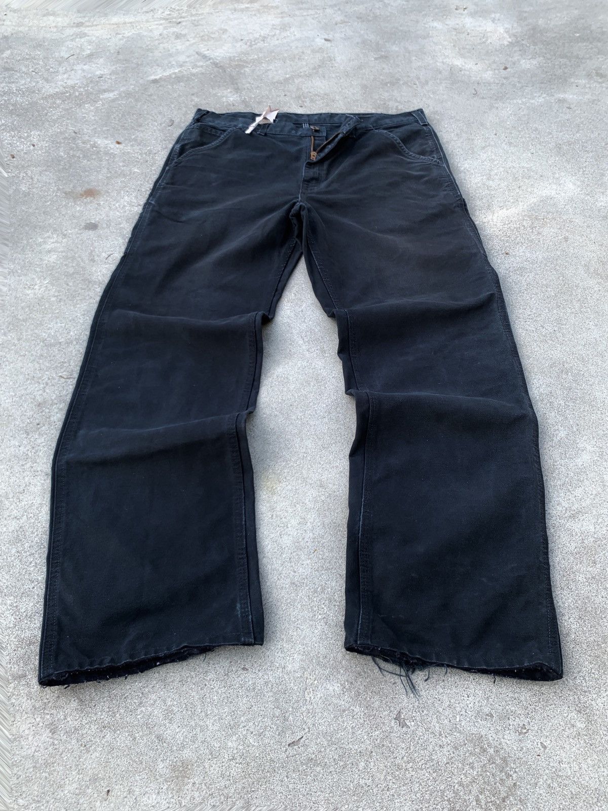 Carhartt × Vintage Vintage Carhartt Dungarees Cargo Pocket Pants Size US 36 / EU 52 - 5 Thumbnail