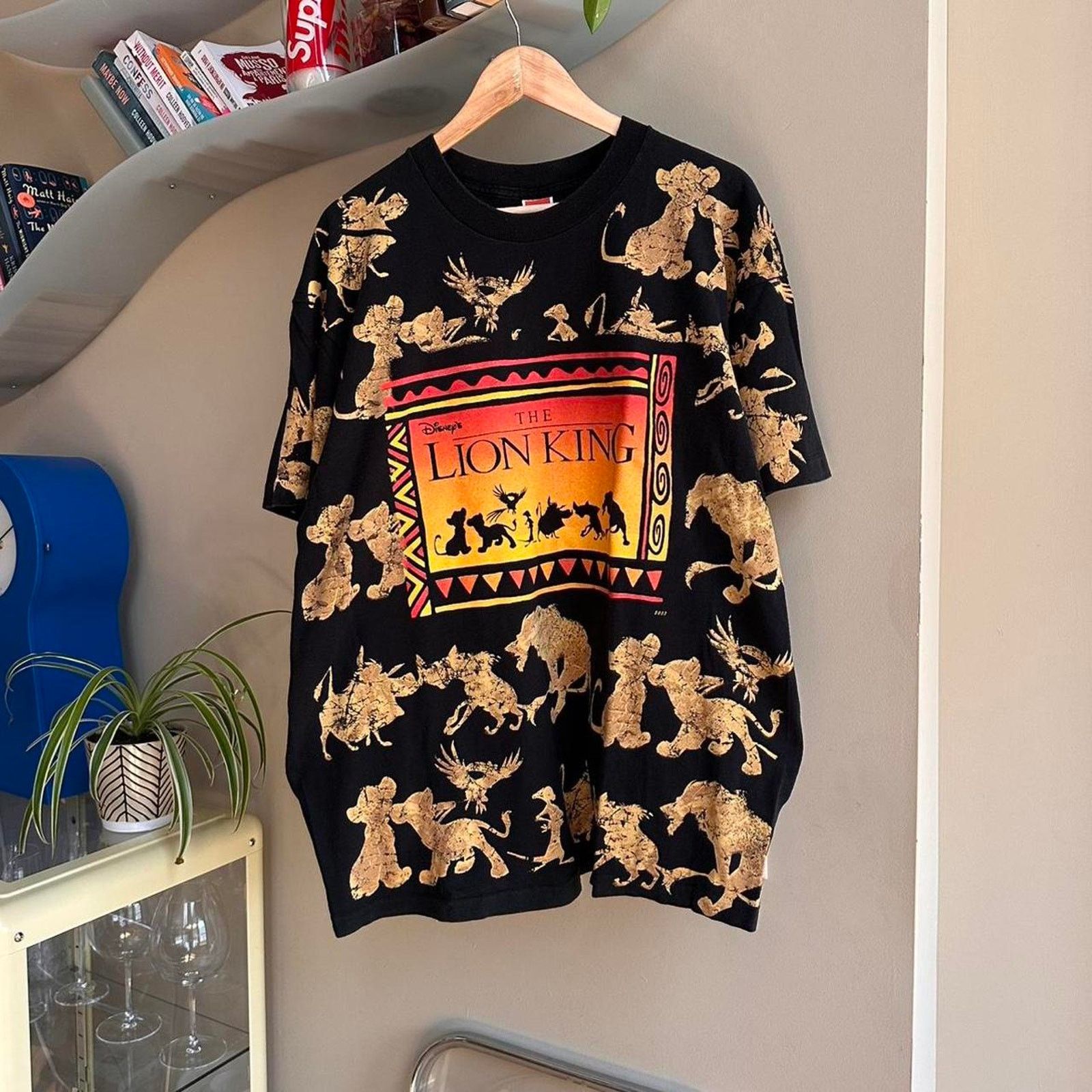 Disney × Vintage Vintage The Lion King Disney Shirt Size US XL / EU 56 / 4 - 1 Thumbnail