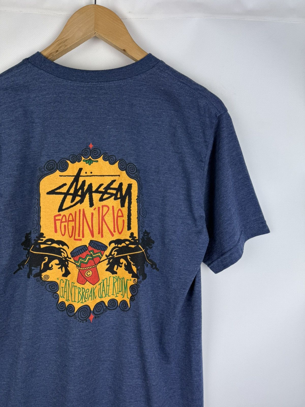 Stussy VTG Stussy Big Logo Short Sleeve T Shirt Size XL USA Made Size US XL / EU 56 / 4 - 16 Thumbnail