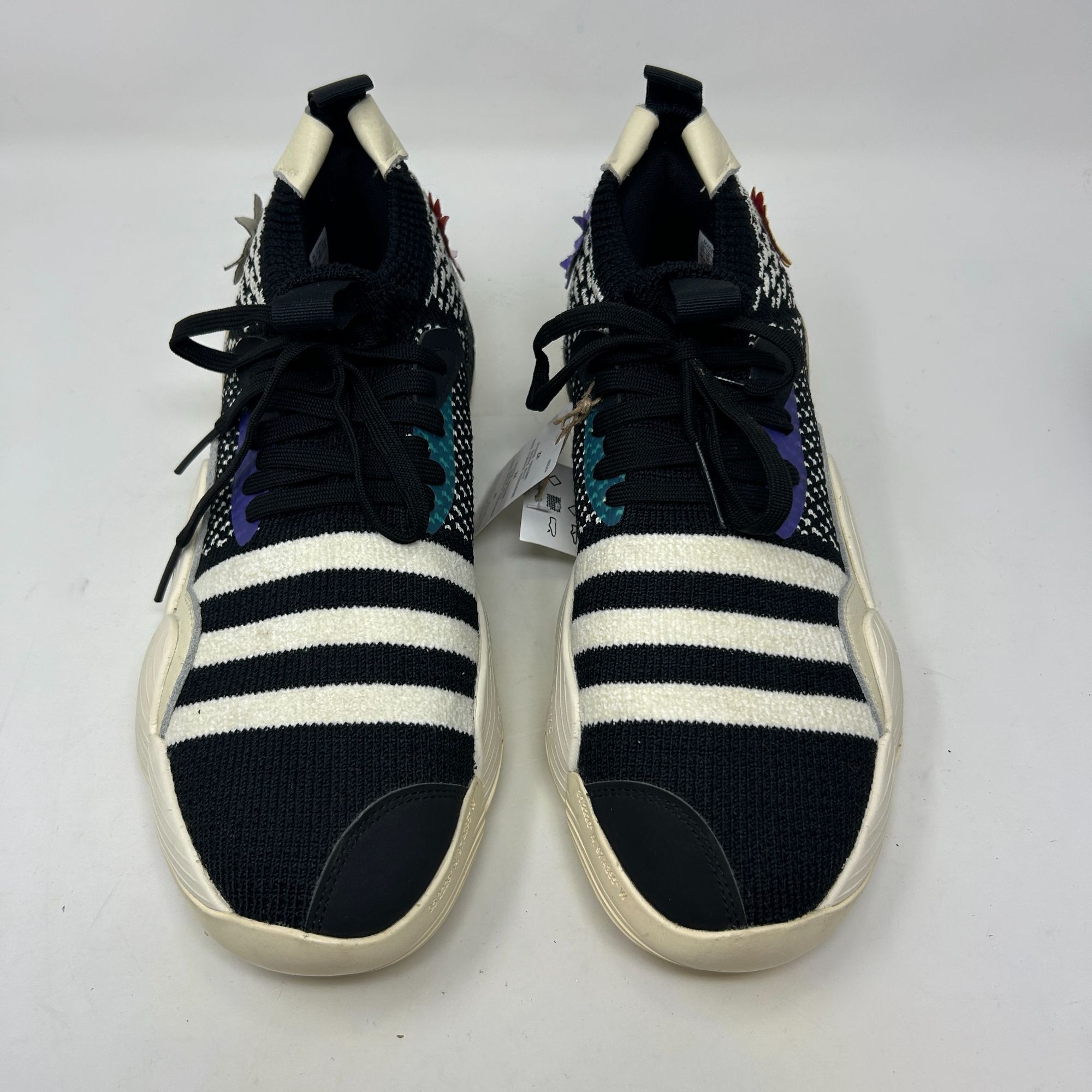 Adidas Adidas Trae Young 2 'Flowers' Black Ivory BasketballIG2590 Size US 10.5 / EU 43-44 - 5 Thumbnail