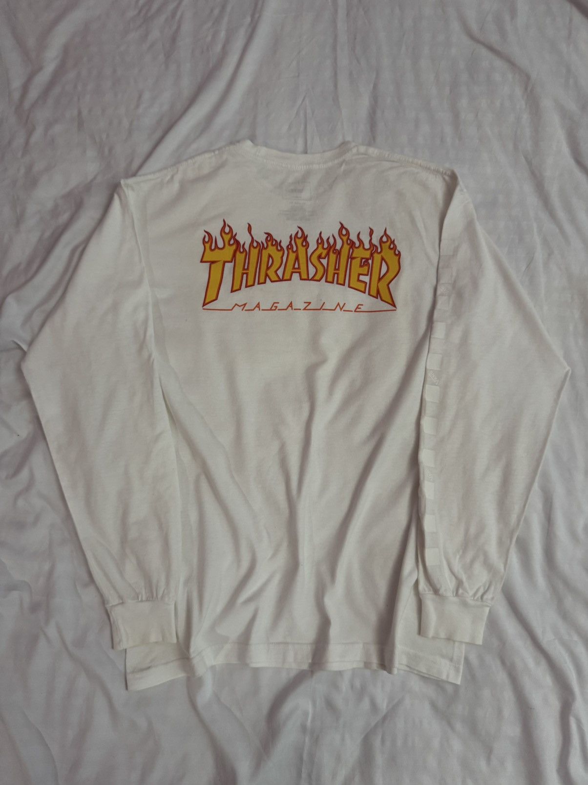 Vans 2000s Vans X Thrasher Skateboard Tees Size US M / EU 48-50 / 2 - 1 Thumbnail