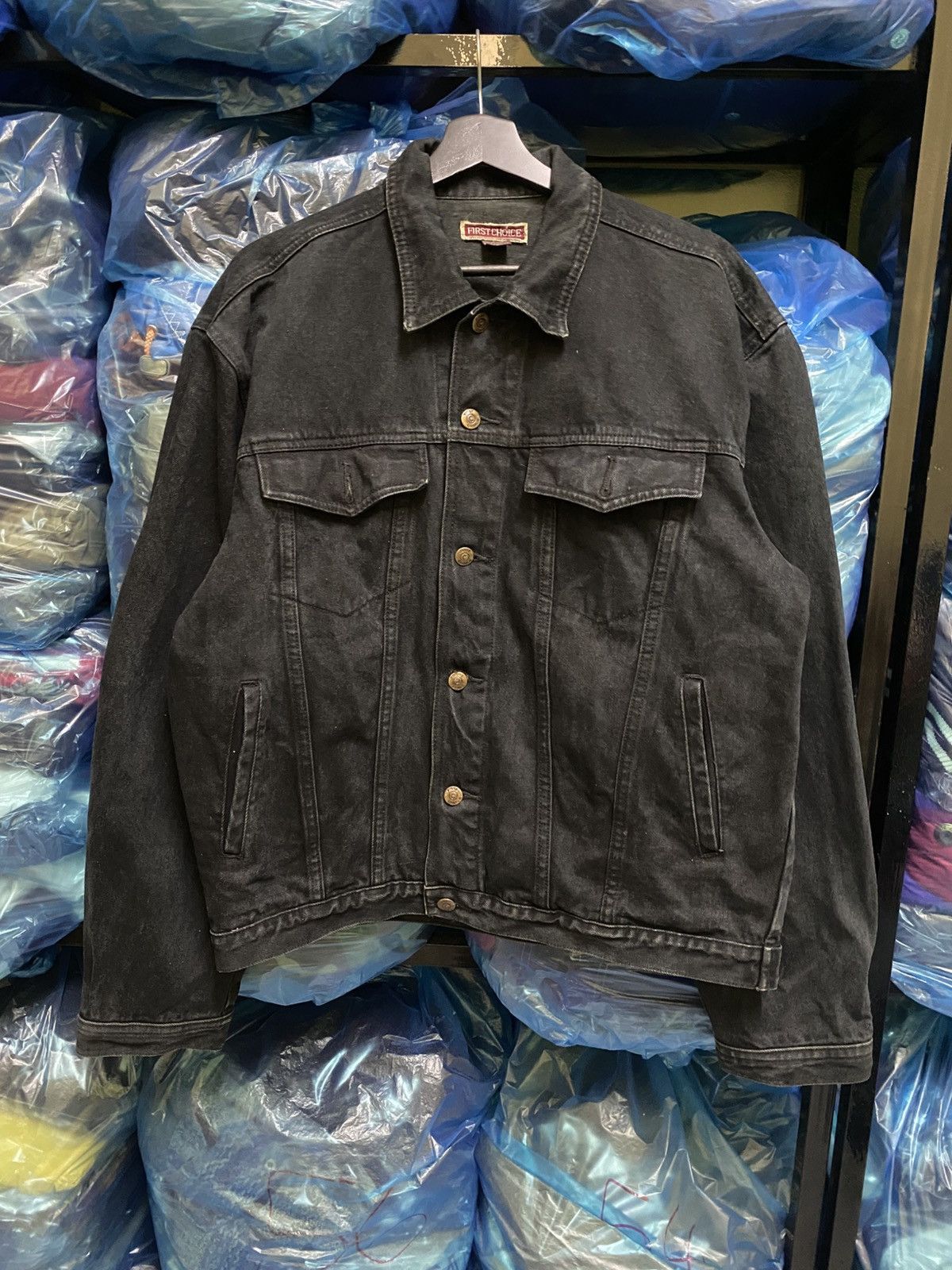 WCW/nWo VINTAGE 90S N.W.O DENIM TRUCKER JACKET Size US L / EU 52-54 / 3 - 2 Thumbnail