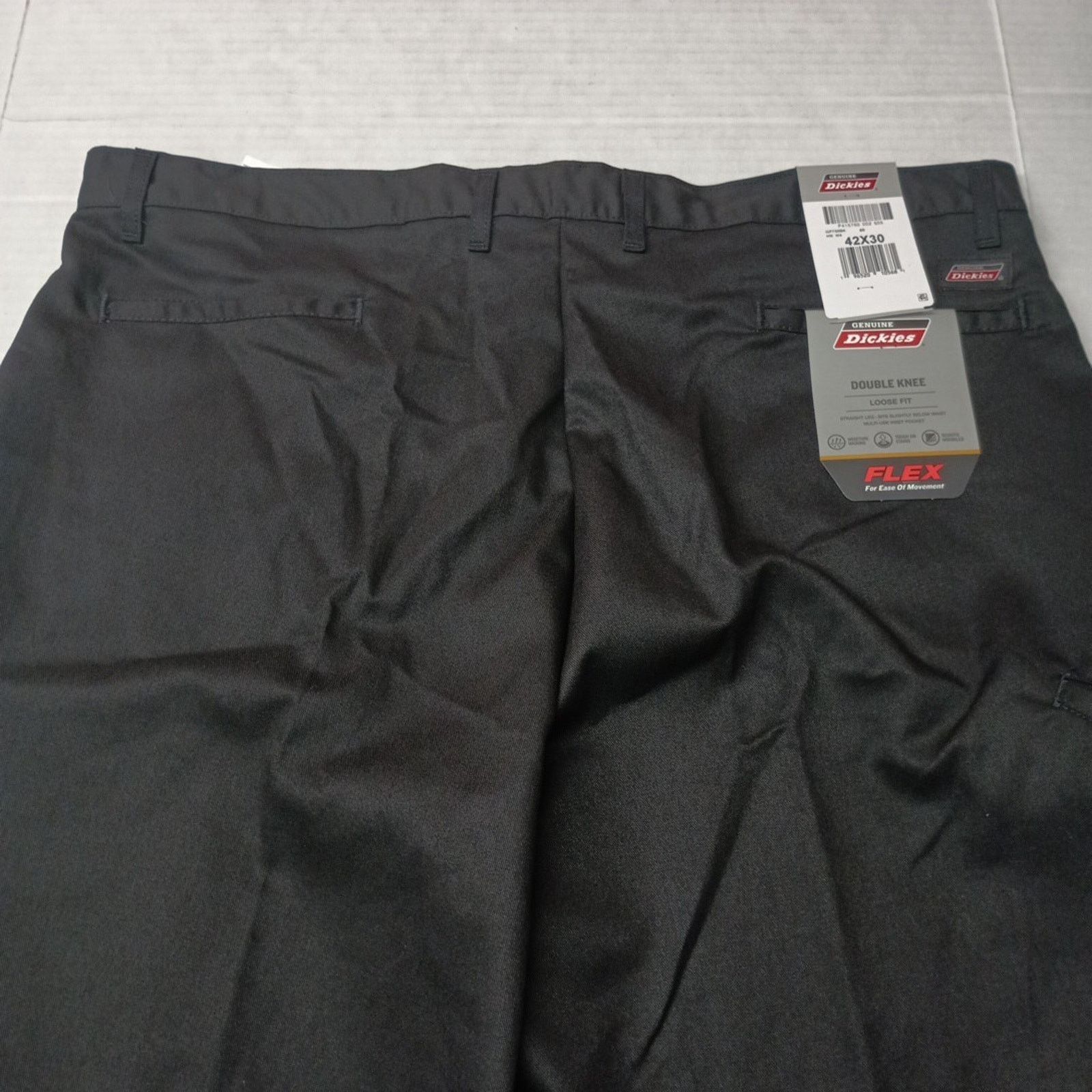 Dickies Dickies Loose Fit Double Knee Work Pants Men's 42x30 Black Size US 42 / EU 58 - 7 Thumbnail