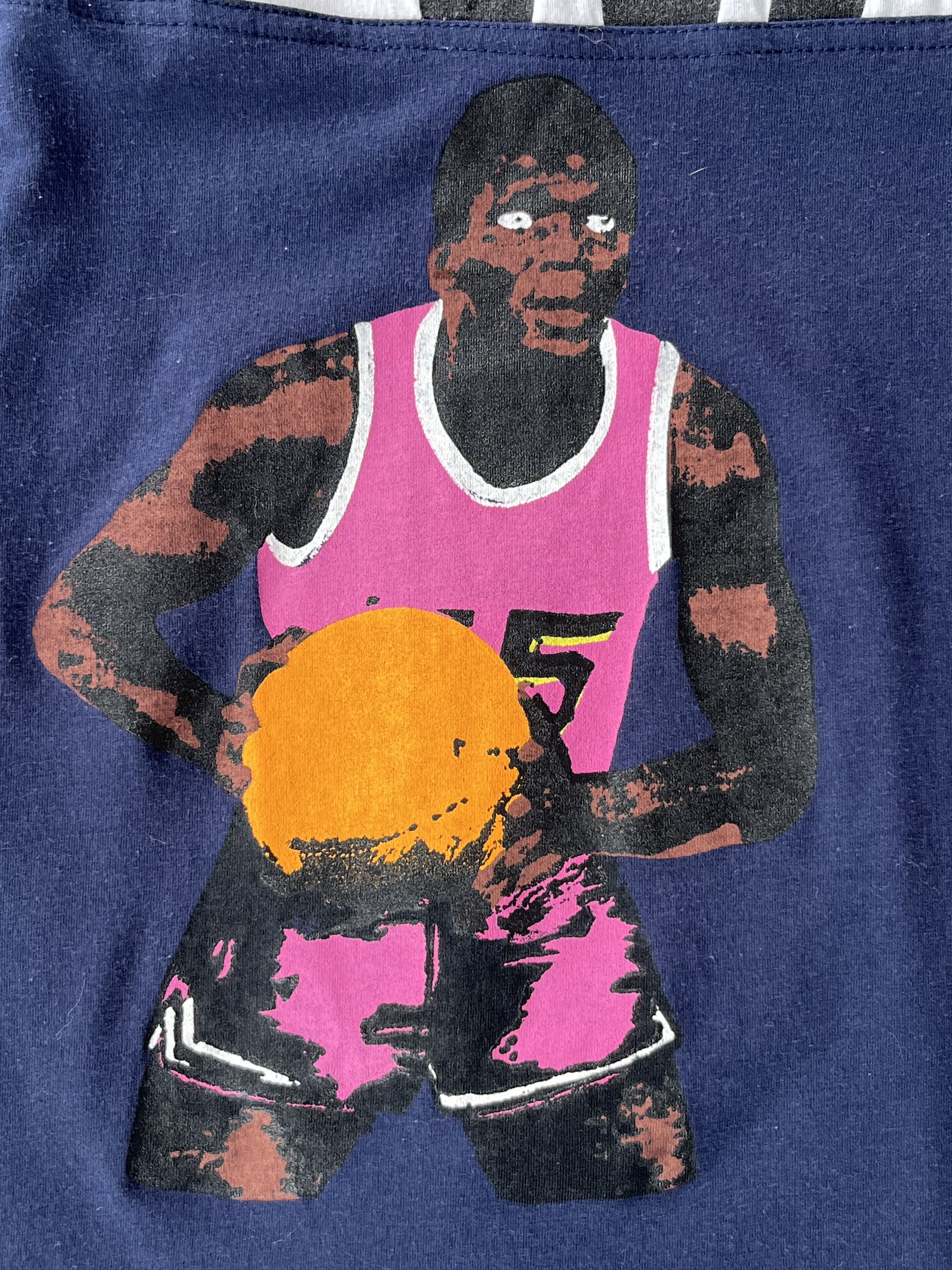 Adidas Vintage Tee Adidas "I WANT I CAN" Basketball Y2K Streetwear Size US L / EU 52-54 / 3 - 3 Thumbnail