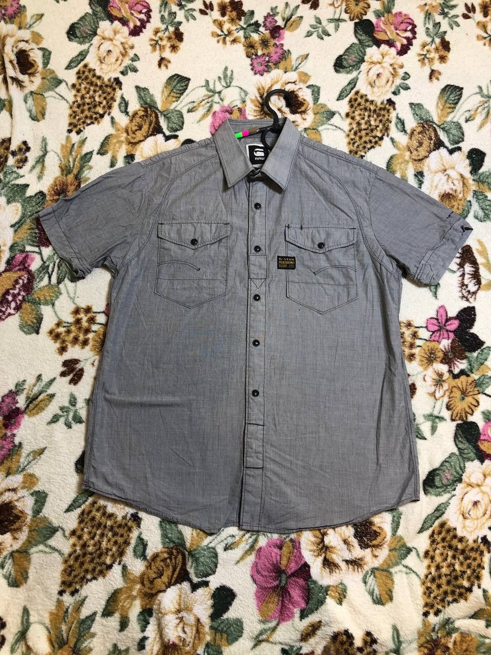 G-Star G-Star Big Blue Blue Long Slee Wing Oxford 100% Western Size US XL / EU 56 / 4 - 1 Thumbnail
