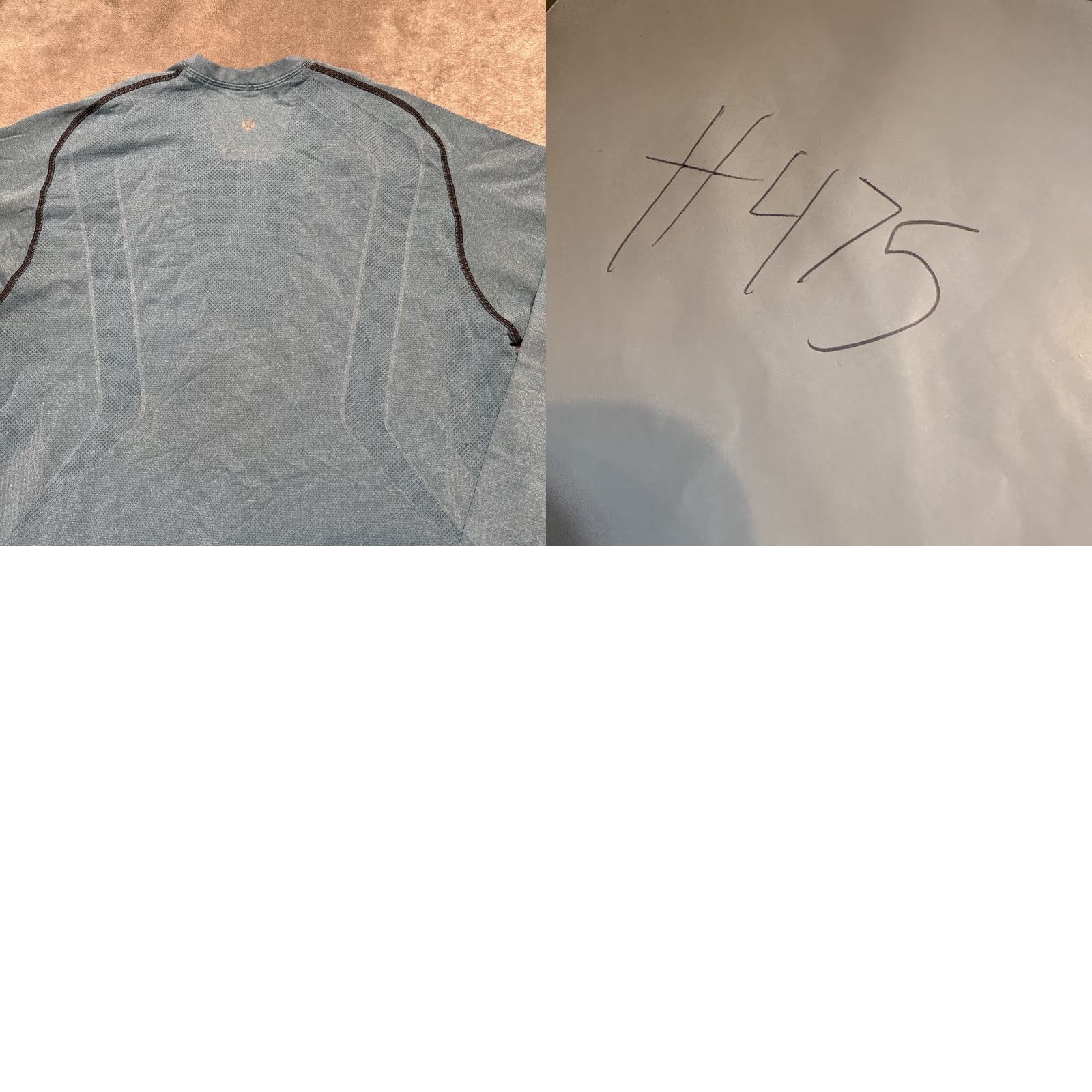 Lululemon Lululemon Metal Vent Tech Long Sleeve Performance Shirt Men Large Blue Crew Stretch Shirt Size US L / EU 52-54 / 3 - 8 Thumbnail