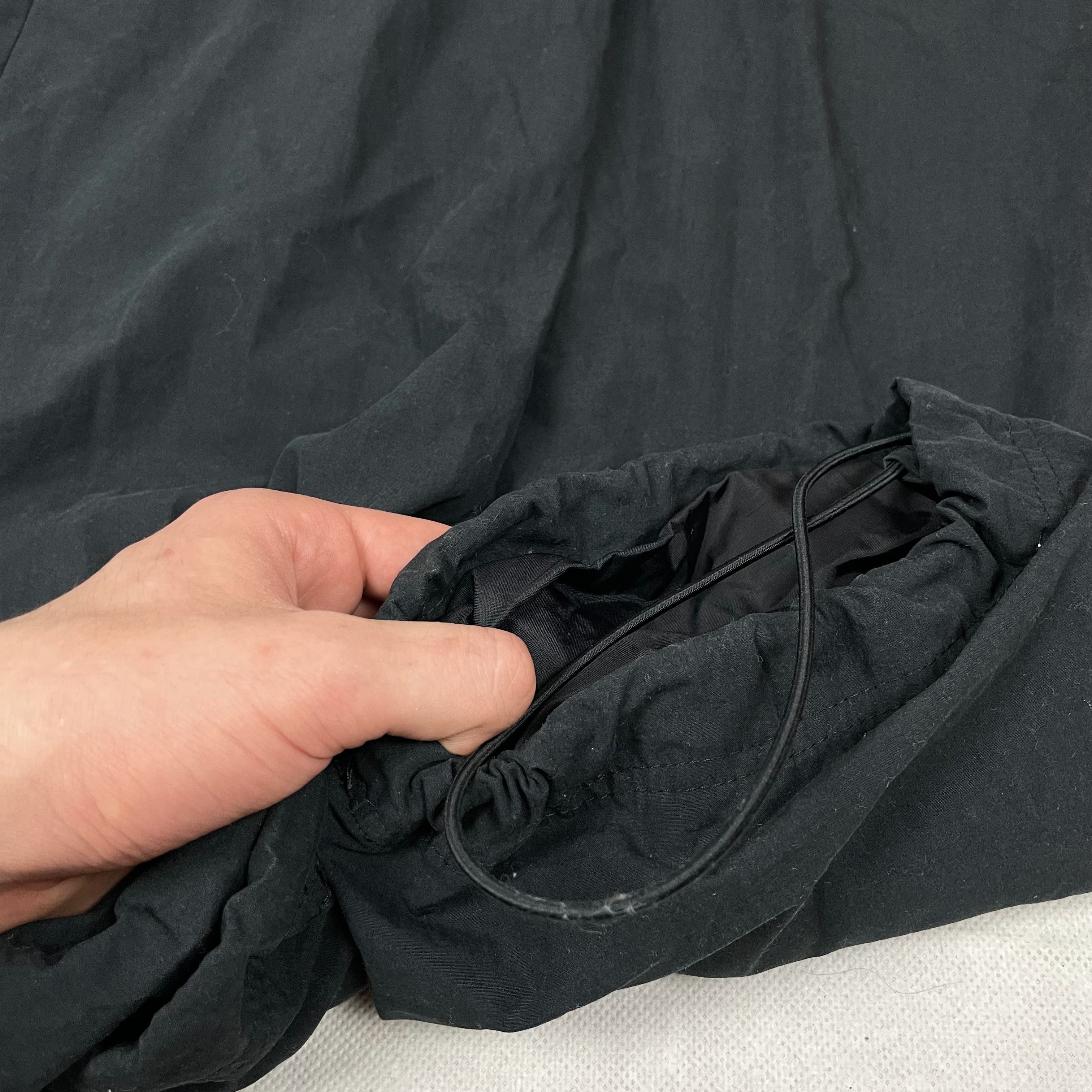 Nike × Vintage Nike Sportswear Men Black Spellout Straight Track Pant Small Size US 30 / EU 46 - 5 Thumbnail