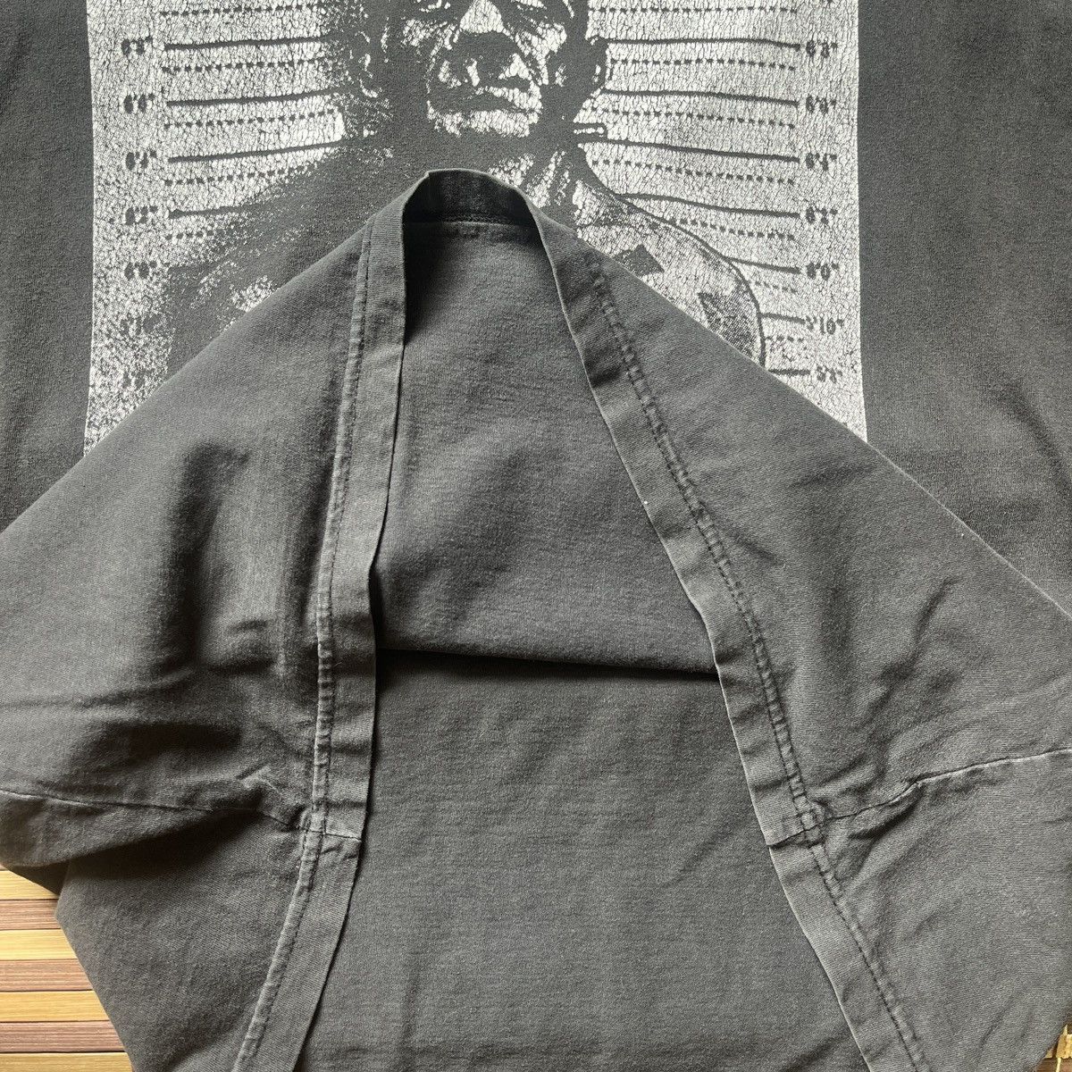 Expert Horror × Vintage Faded Black Vintage Frankenstein 1931 Prisoner Horror TShirt Size US S / EU 44-46 / 1 - 12 Thumbnail