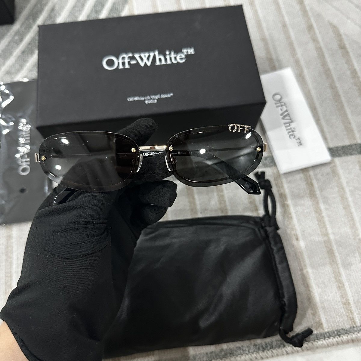 Off-White OFF-WHITE MIAMI SUNGLASSES NEW SS 2025 Size ONE SIZE - 3 Thumbnail