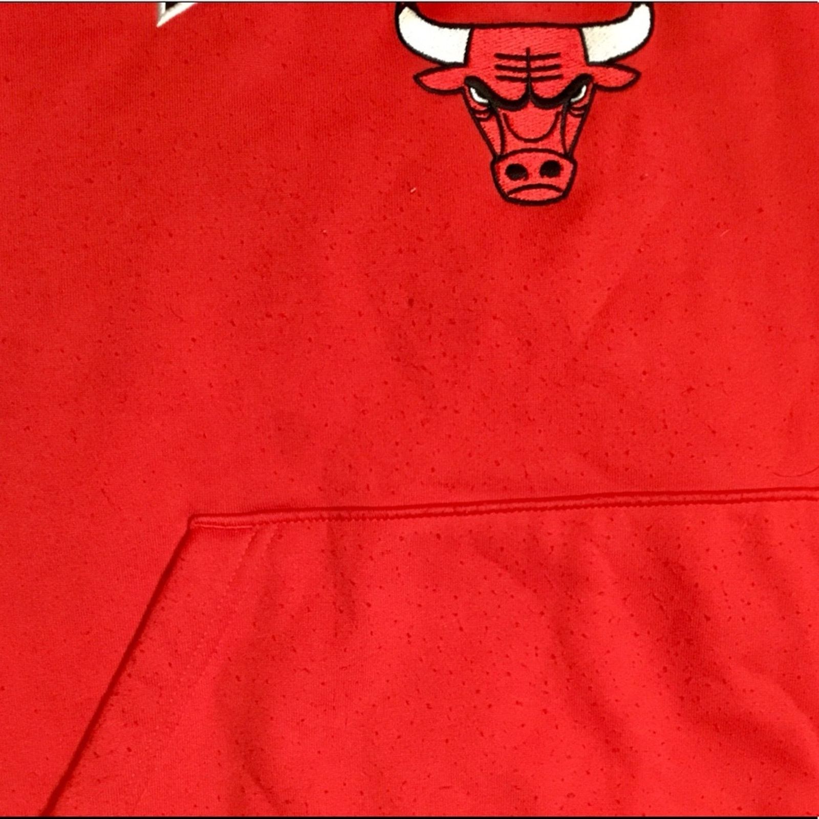 Adidas Adidas Chicago Bulls 2012 3 Stripe Hoodie Size US L / EU 52-54 / 3 - 3 Thumbnail