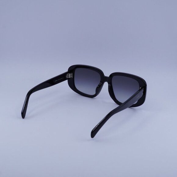 Celine Celine CL40299U 01B Sunglasses Shiny Black Square Frame Size ONE SIZE - 9 Thumbnail