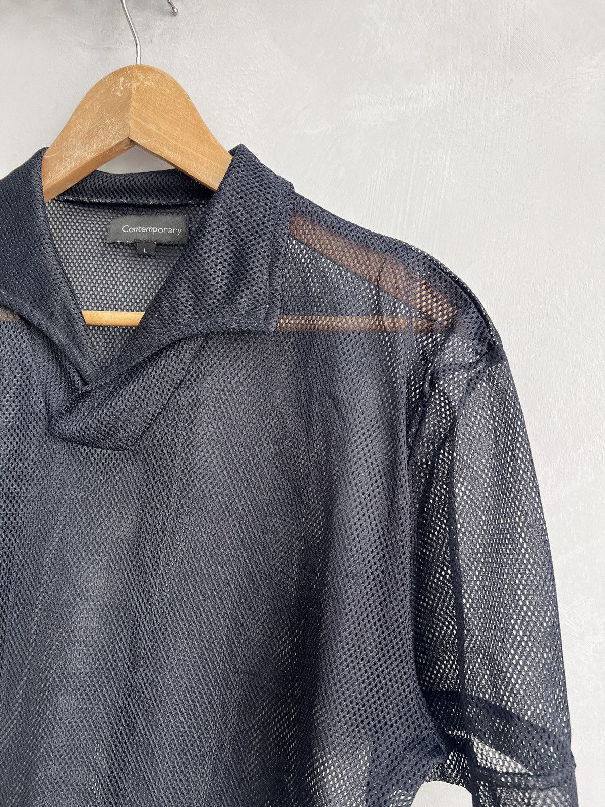 Japanese Brand × Vintage VINTAGE RARE MESH TOP AVANT GARDE T SHIRT DIESEL STYLE Size US M / EU 48-50 / 2 - 5 Thumbnail