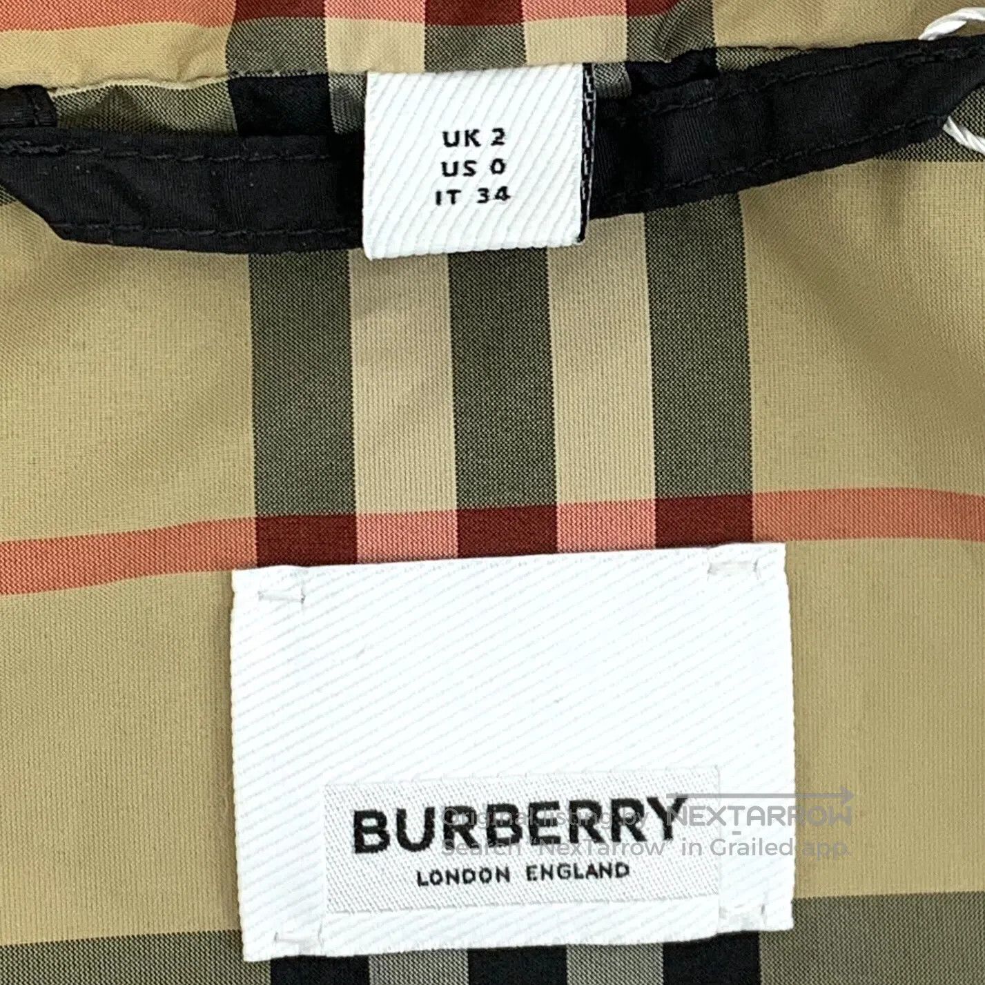 Burberry Burberry Black Hooded Drawstring Zip Long Sleeve Jacket| Size XXS / US 00 / IT 34 - 5 Thumbnail