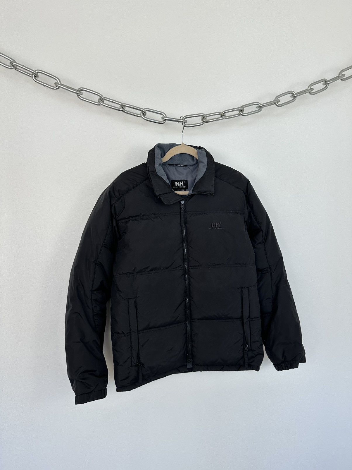 Vintage Helly Hansen Gorpcore Y2K Outdoor Down Puffer Jacket