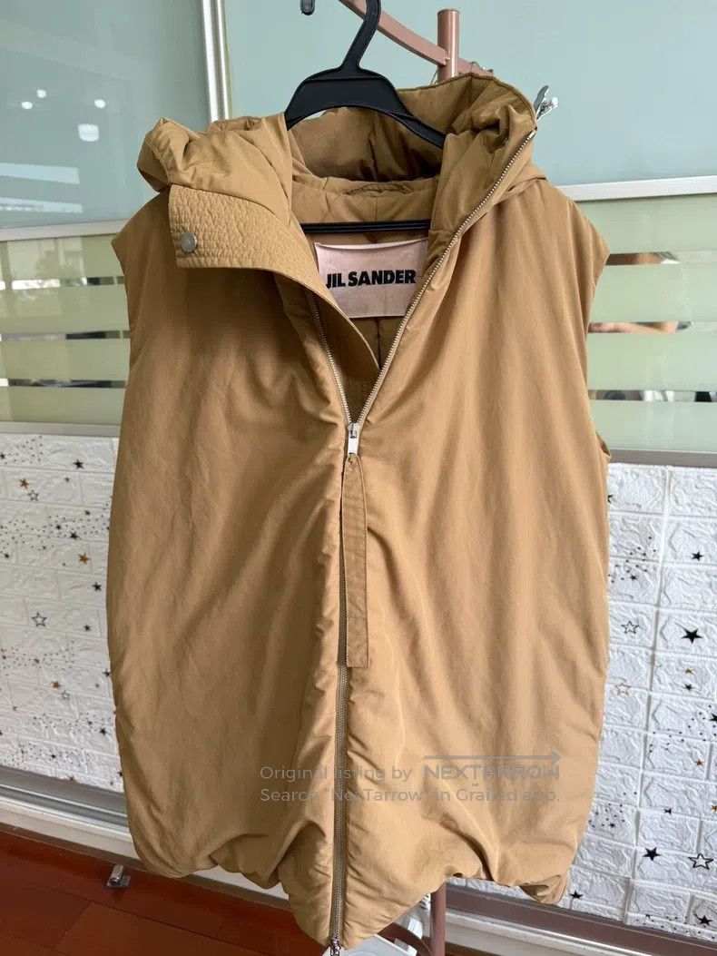 Jil Sander Jil Sander size 40 Brown waistcoat Size L / US 10 / IT 46 - 1 Thumbnail