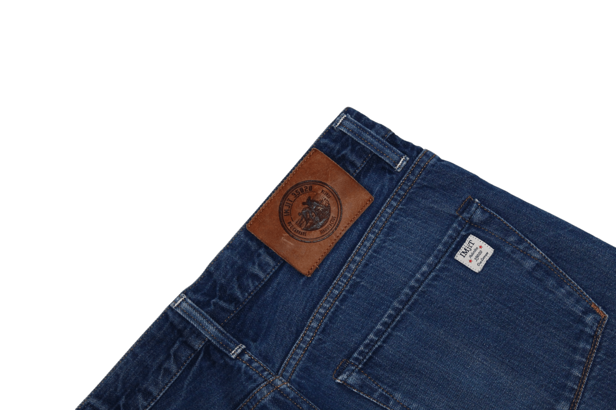 Blue Blue Japan IMjiT35020 803 F18 AGHI STRETTI 14oz selvedge natural indigo Size US 32 / EU 48 - 12 Thumbnail