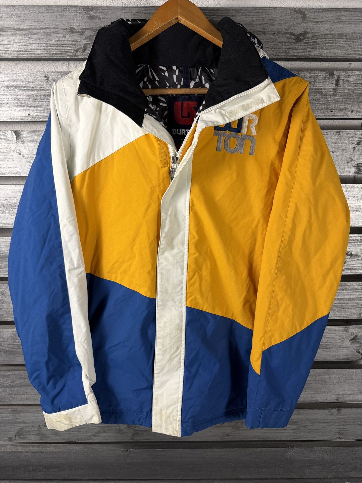 Burton Burton Dryride Jacket Boys XL Mens Small Hood Ski Colorblock Size US S / EU 44-46 / 1 - 1 Thumbnail