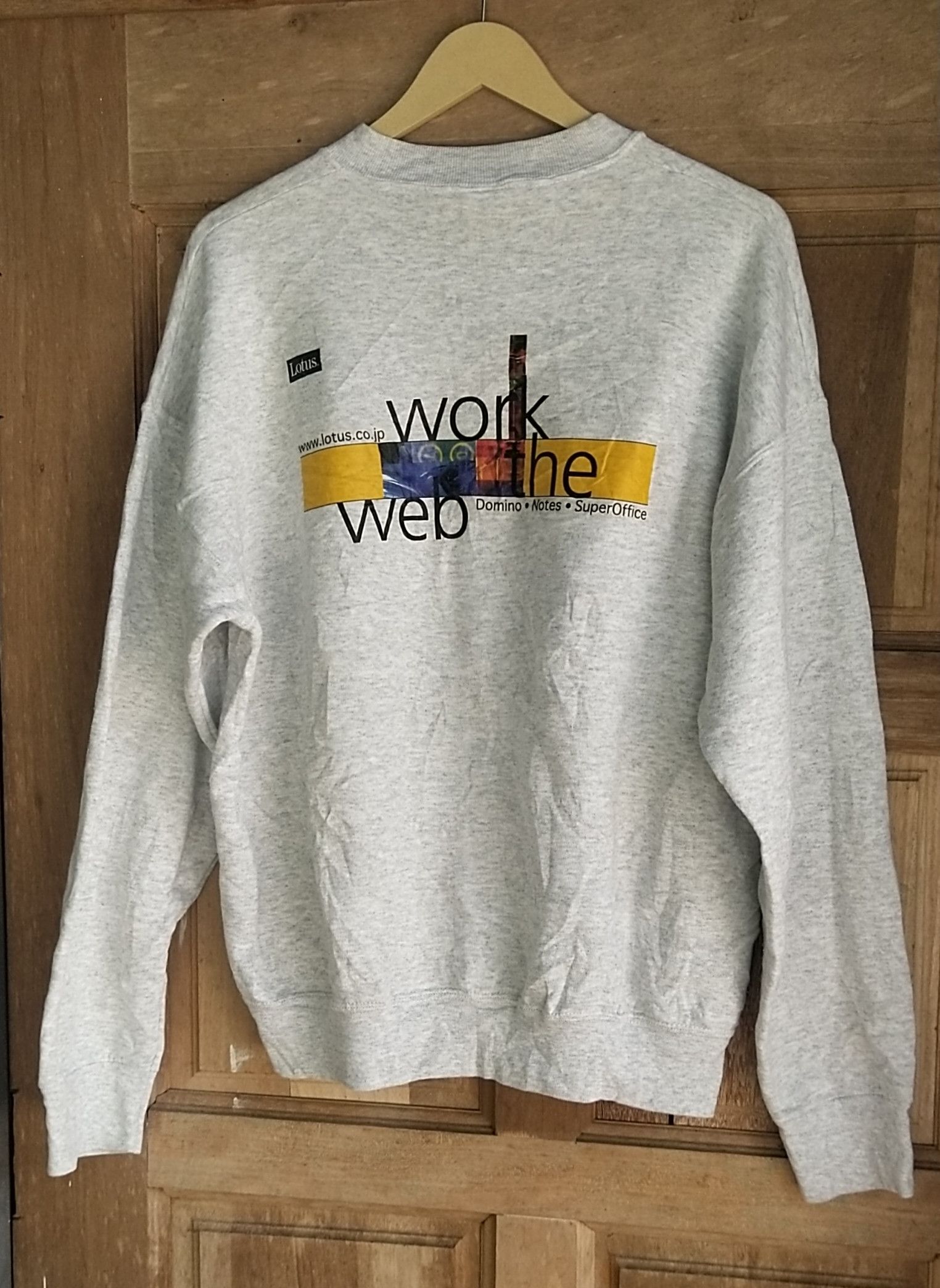 Vintage Final Drop Vintage Lotus Sweatshirt L Size US L / EU 52-54 / 3 - 1 Thumbnail