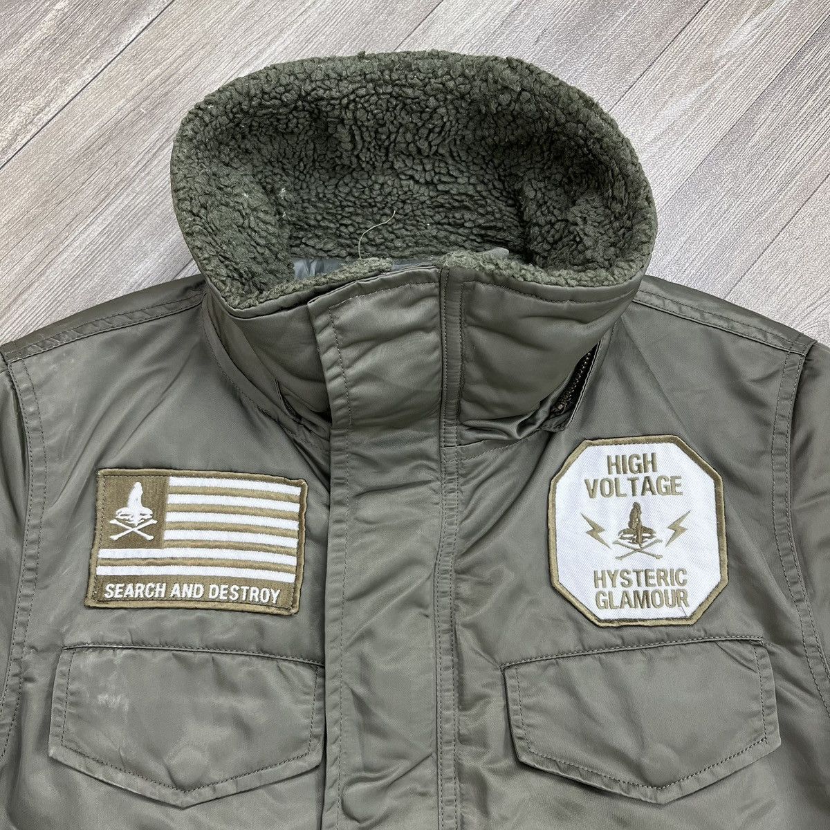 Hysteric Glamour Vintage Hysteric Glamour Search & Destroy Military Jacket Size US M / EU 48-50 / 2 - 4 Thumbnail
