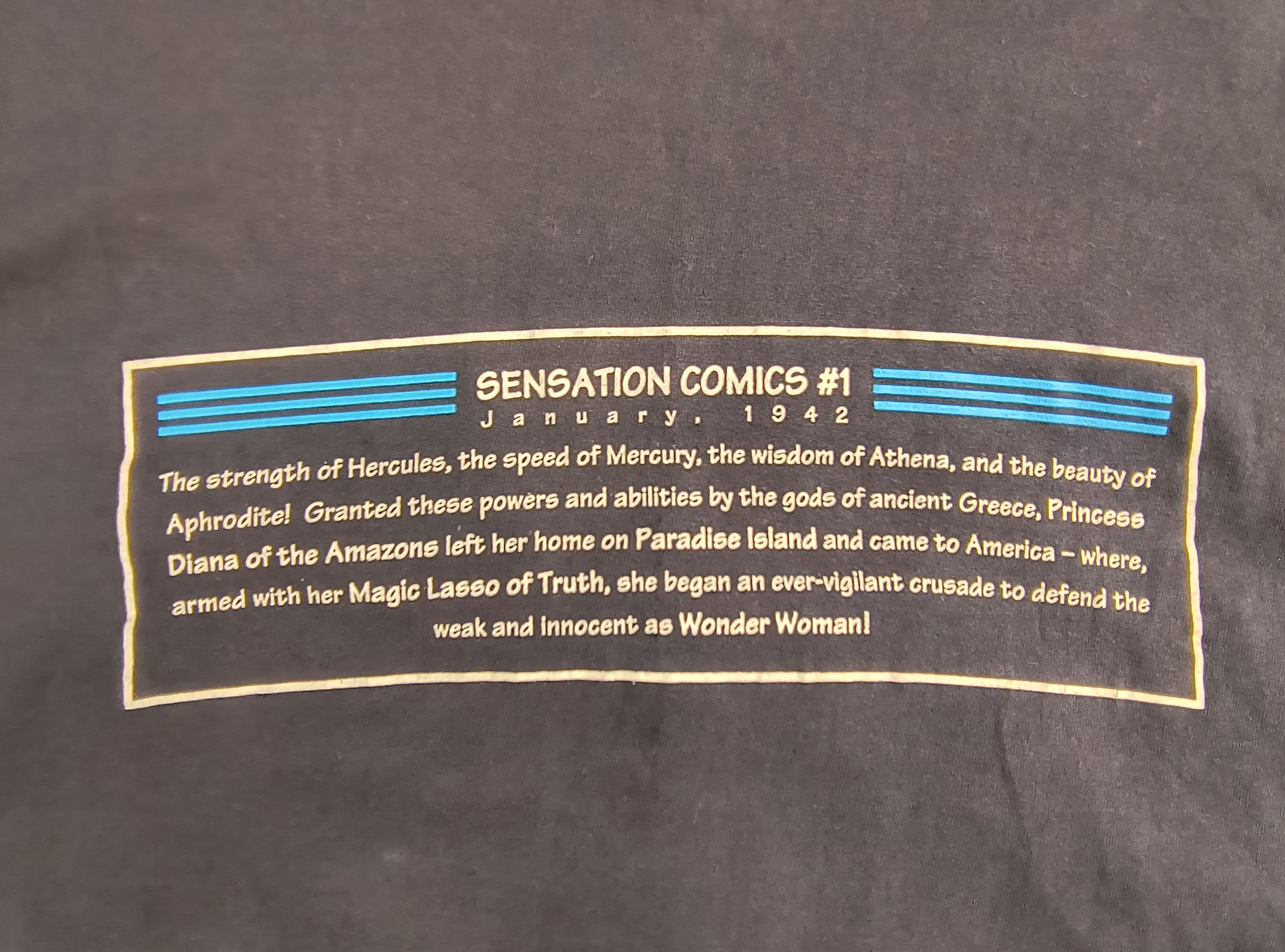 DC Comics Vintage sensational comics Wonder Woman 1993 tee Size US M / EU 48-50 / 2 - 8 Thumbnail