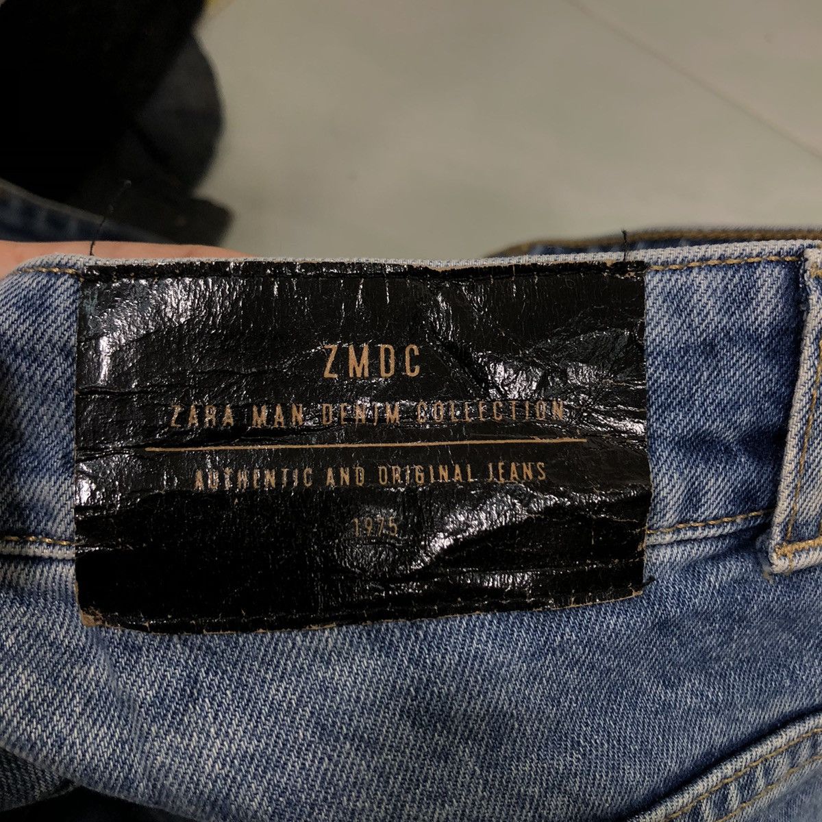 Japanese Brand 🔥Skinny Cutting Distressed Denim Jeans Zara Size US 36 / EU 52 - 14 Thumbnail