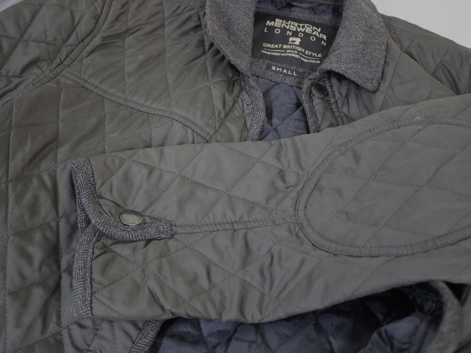 Burton Burton Menswear London Padded Farmer Jacket Small Mens Size US S / EU 44-46 / 1 - 4 Thumbnail