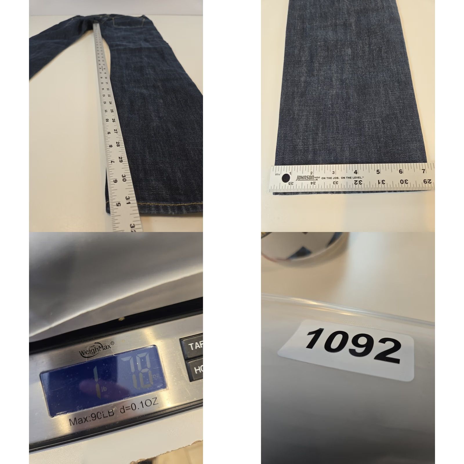 Lucky Brand Lucky Brand Jeans Mens 31x32 121 Heritage Slim Denim Blue USA Straight Pocket Comfort Cowboy 2000s Size US 32 / EU 48 - 9 Thumbnail