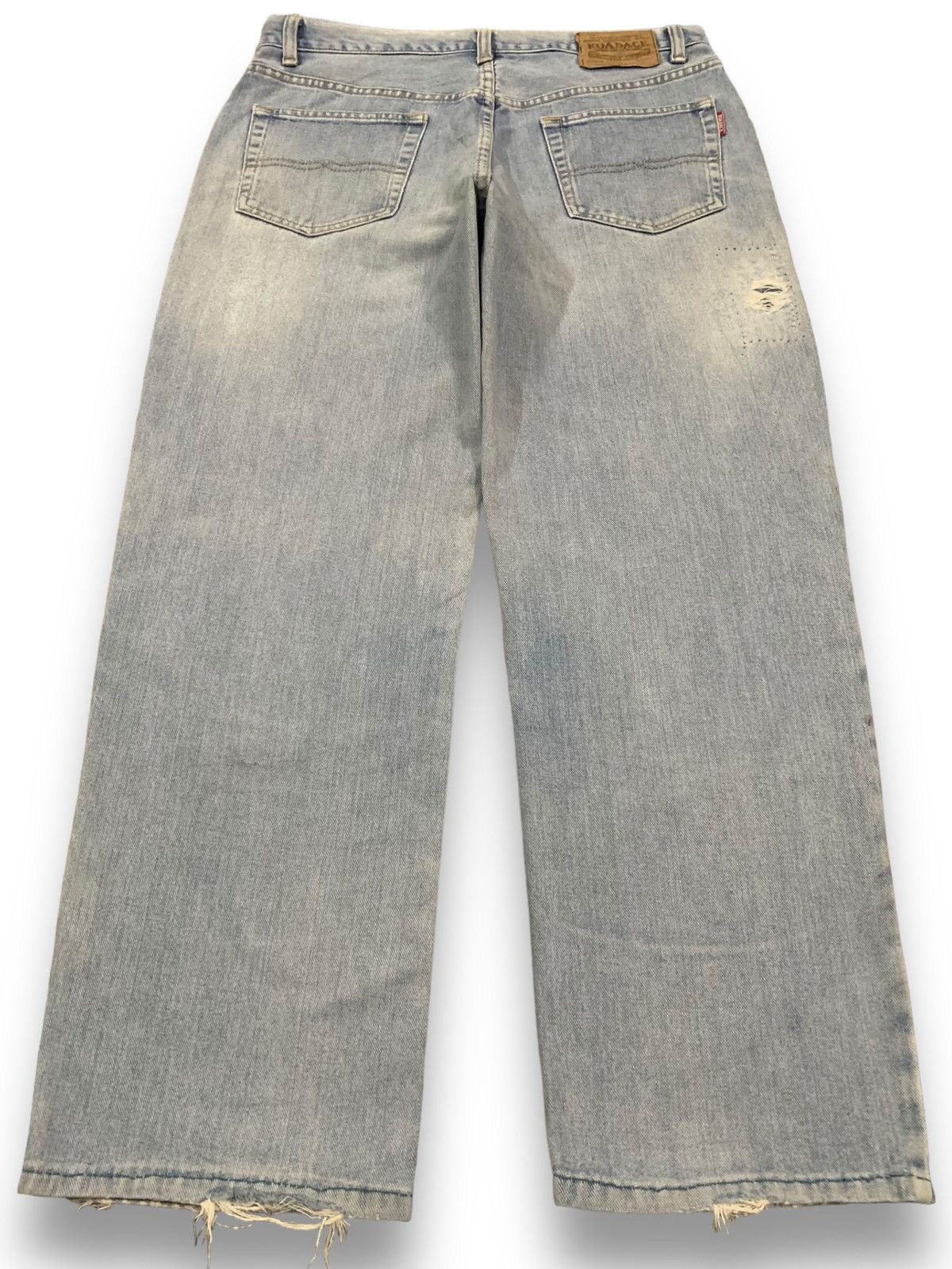 Japanese Brand Vintage Japanese Brand Roadace Baggy Distressed Jeans Size US 32 / EU 48 - 2 Thumbnail