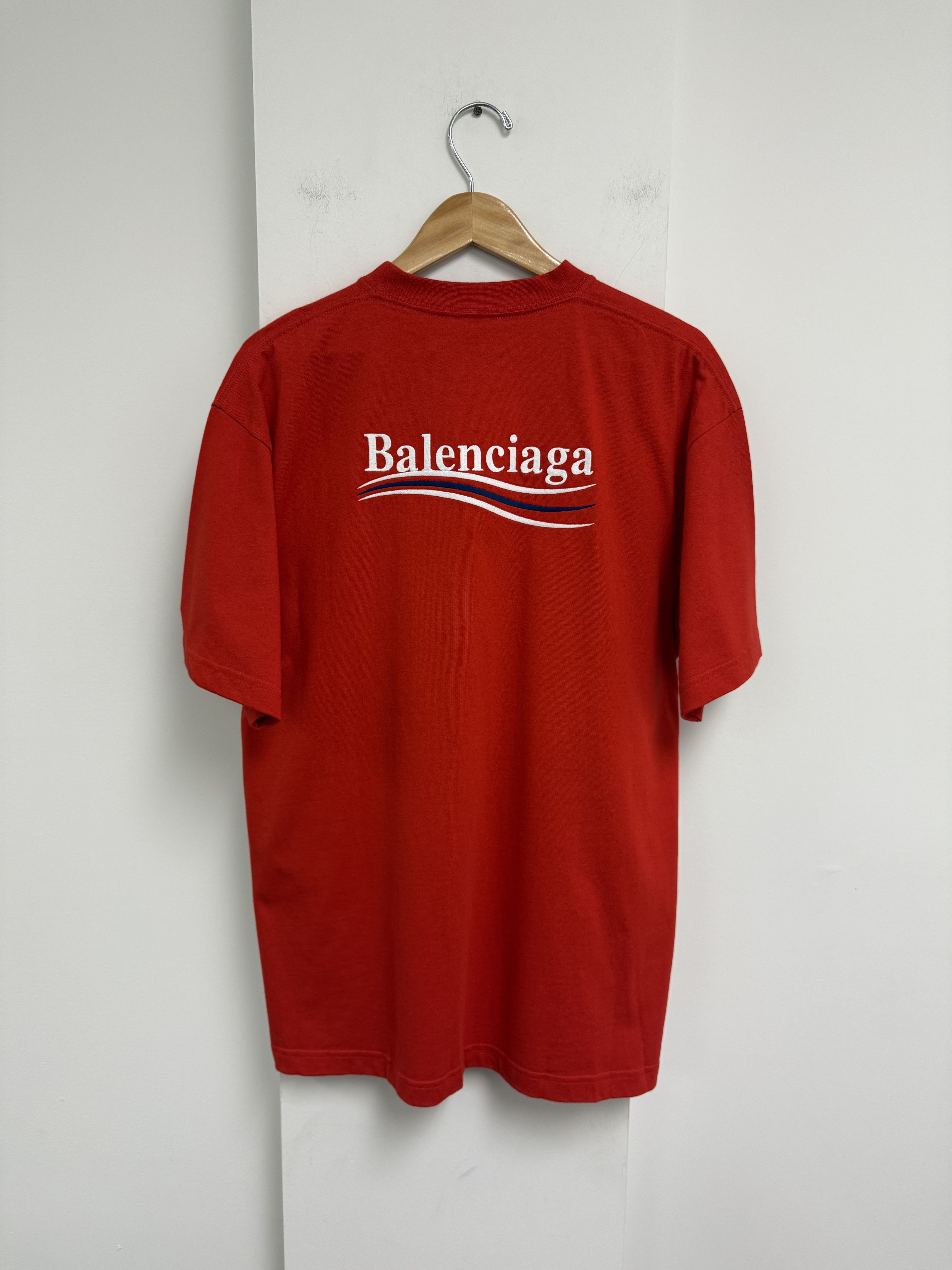 Balenciaga Balenciaga Political Campain Tee Size US S / EU 44-46 / 1 - 2 Thumbnail