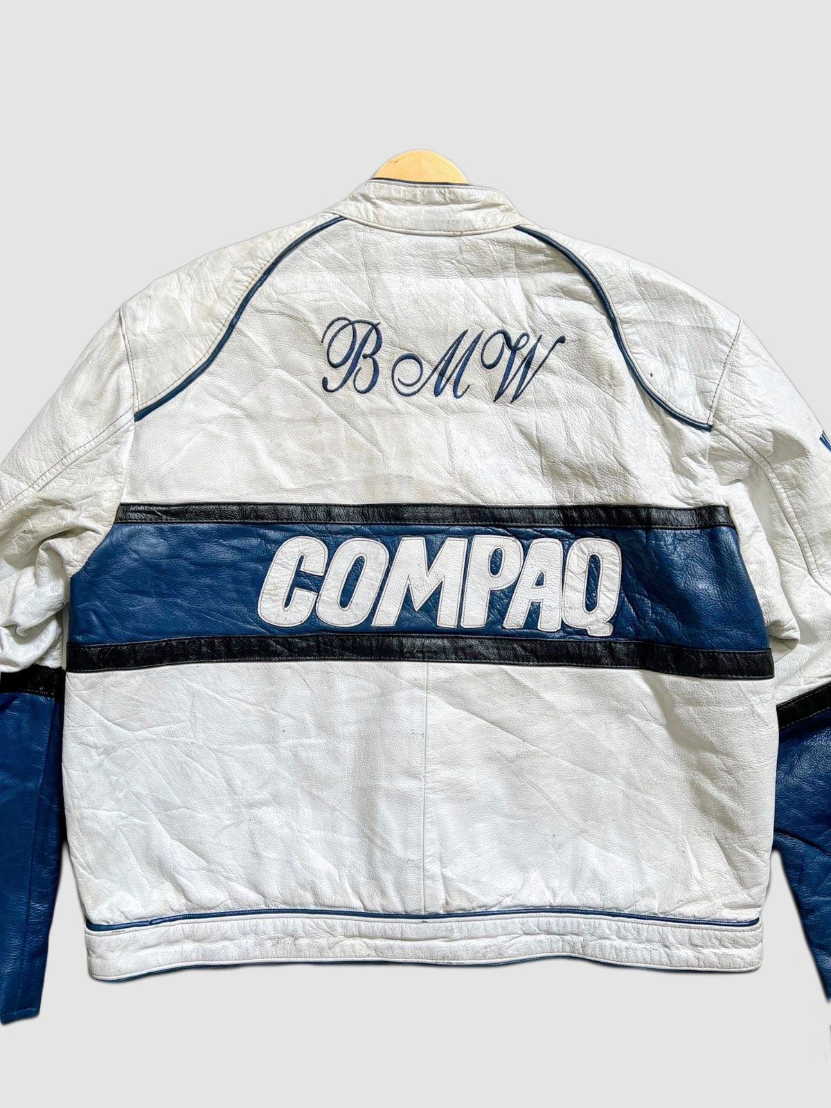 Vintage BMW 🔥💀 90s Racing Leather Jacket Rare Streetwear Size US L / EU 52-54 / 3 - 5 Thumbnail