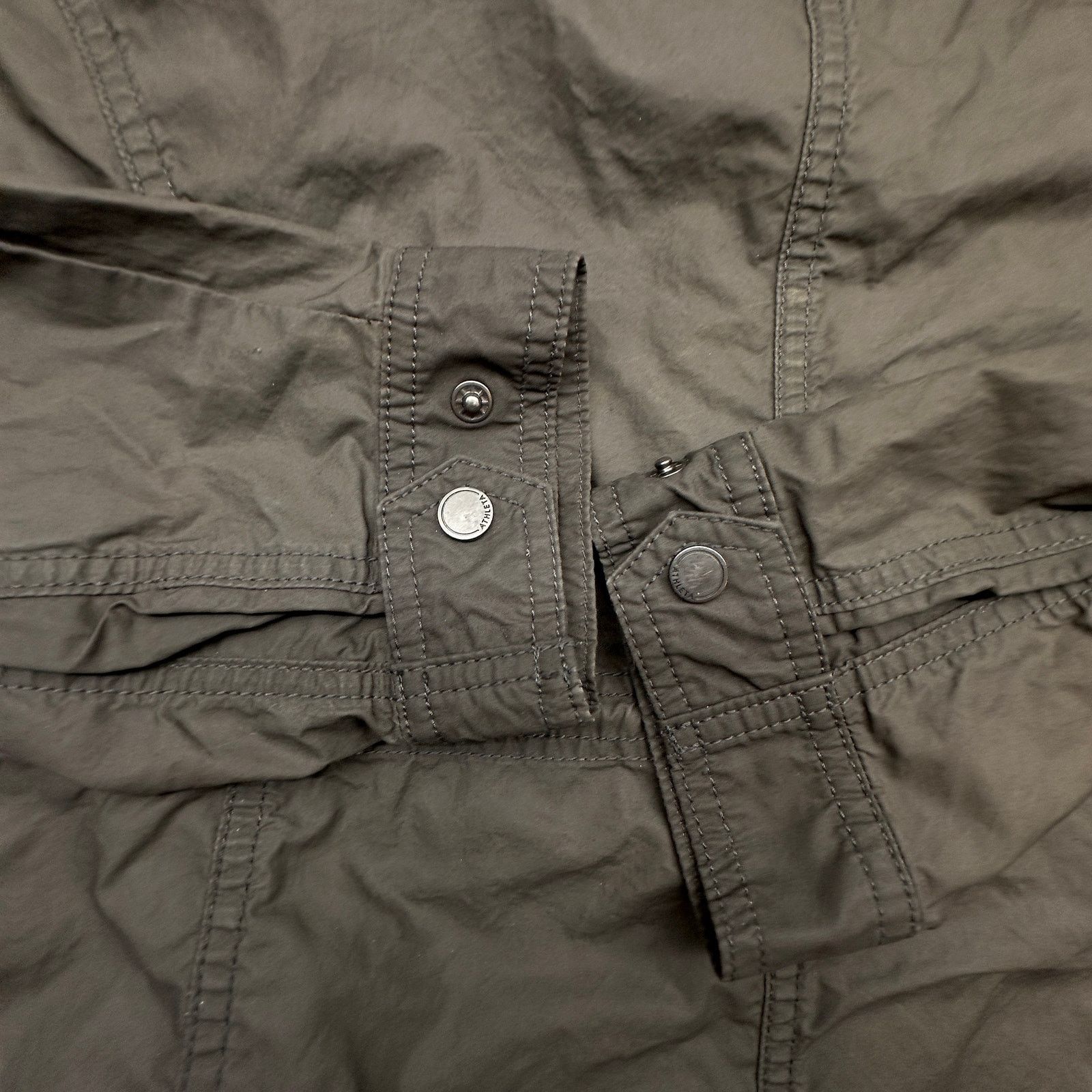 Athleta Athleta Vista Jacket Womens Small Cinch Waist Coat Gray Size S / US 4 / IT 40 - 12 Thumbnail